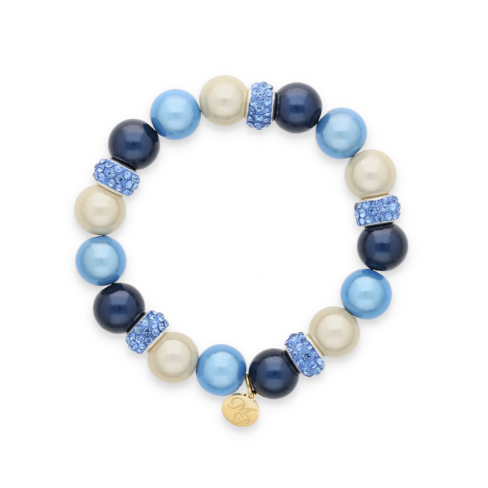 Perlenarmband "Polarstern"