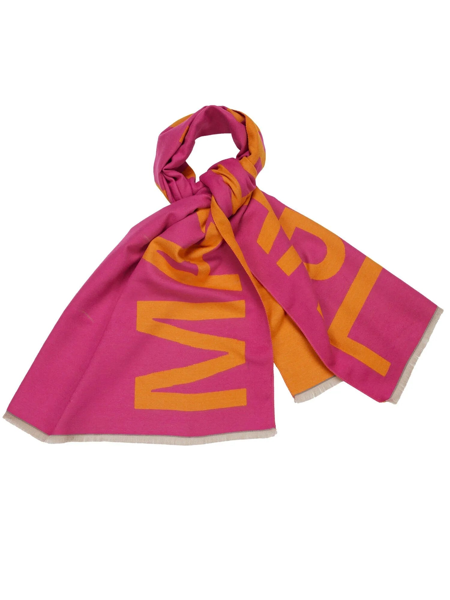 Magic Pearl Schal "Dreamy Pearl Scarf Pink Orange"