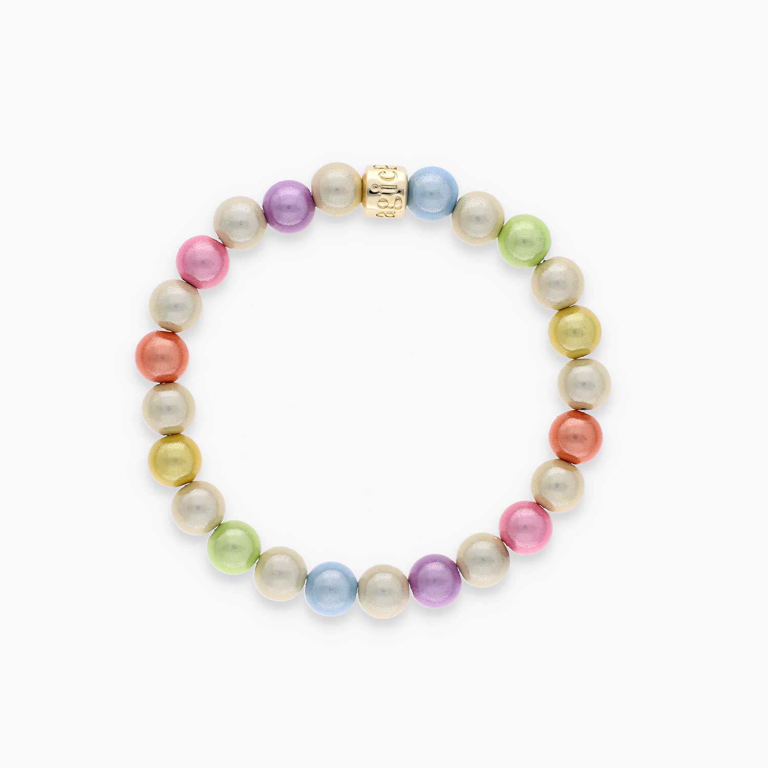 Perlenarmband Champagner Blossom Fine