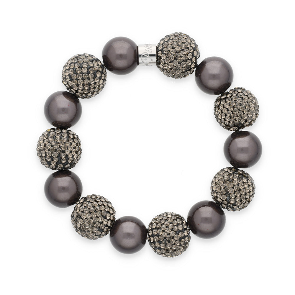 Perlenarmband "Glitzernacht"
