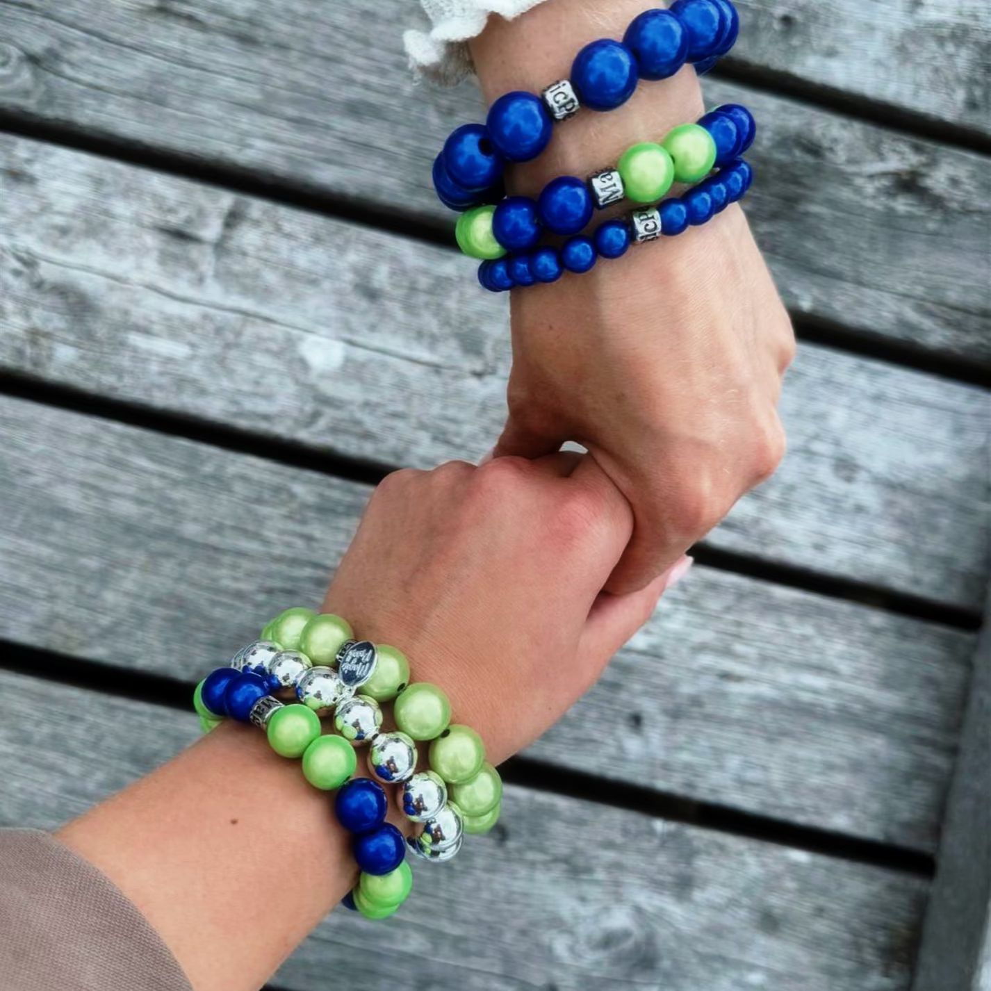 Midnight Mojito Perlenarmband