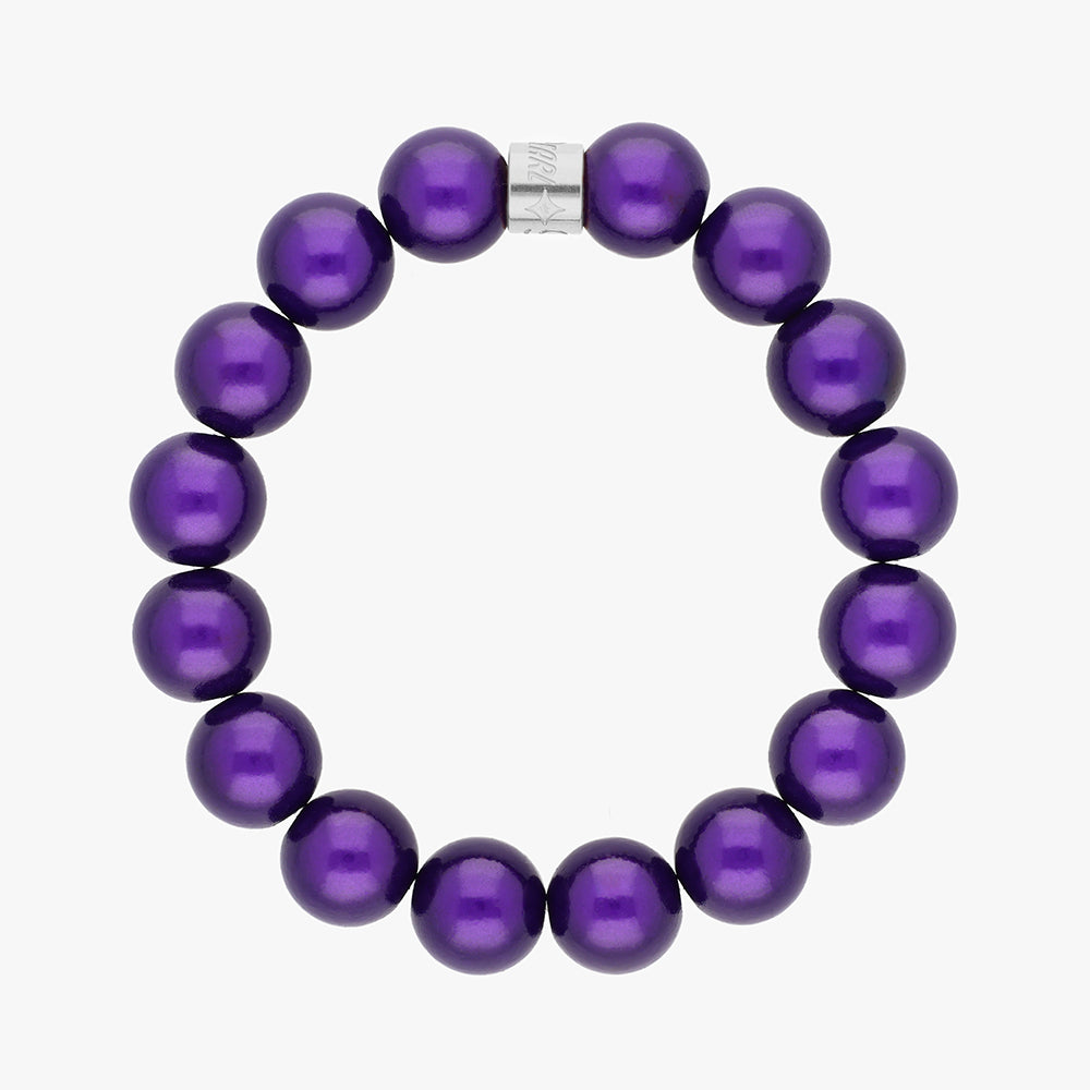 Perlenarmband Ultra Violett
