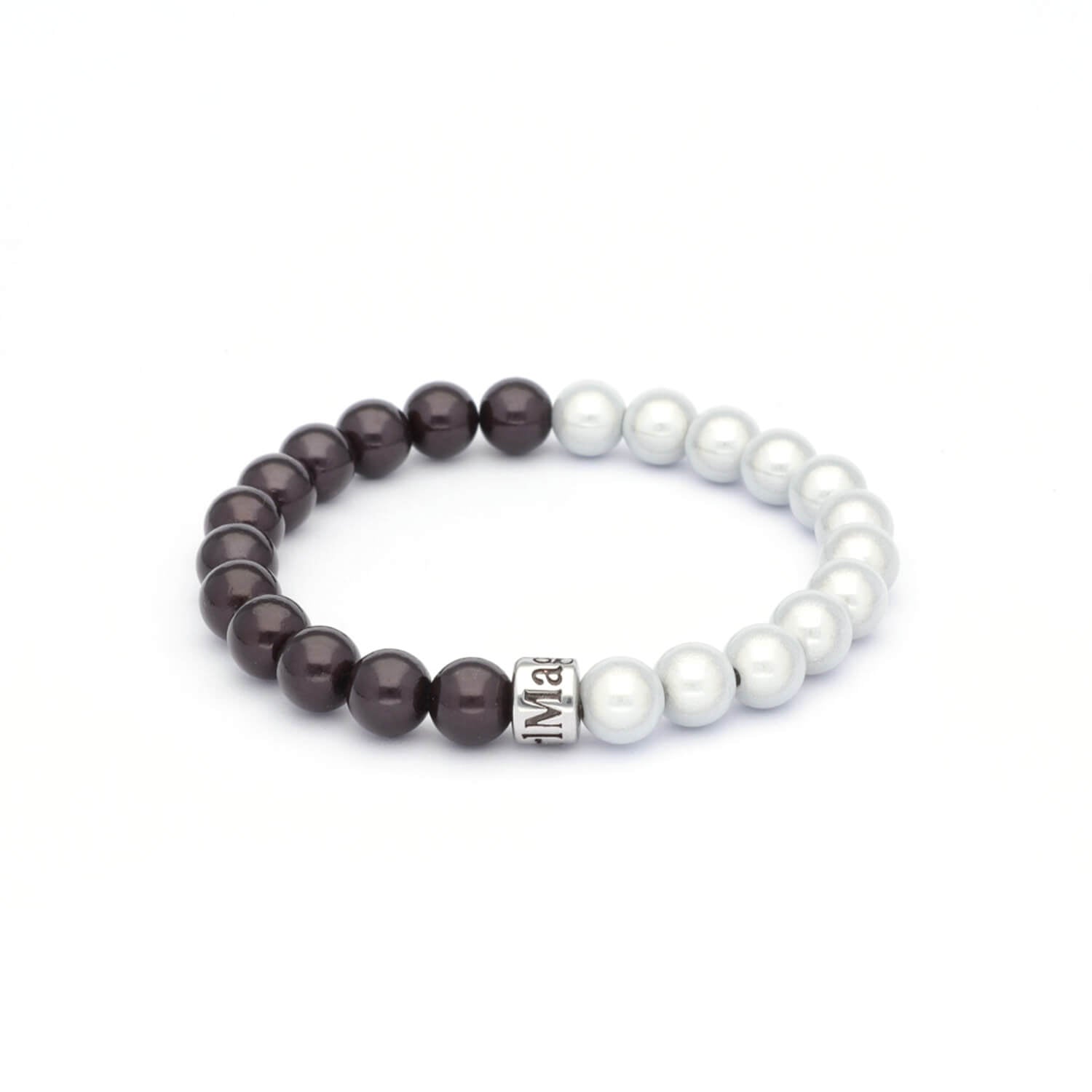 Perlenarmband "Yin Yang"