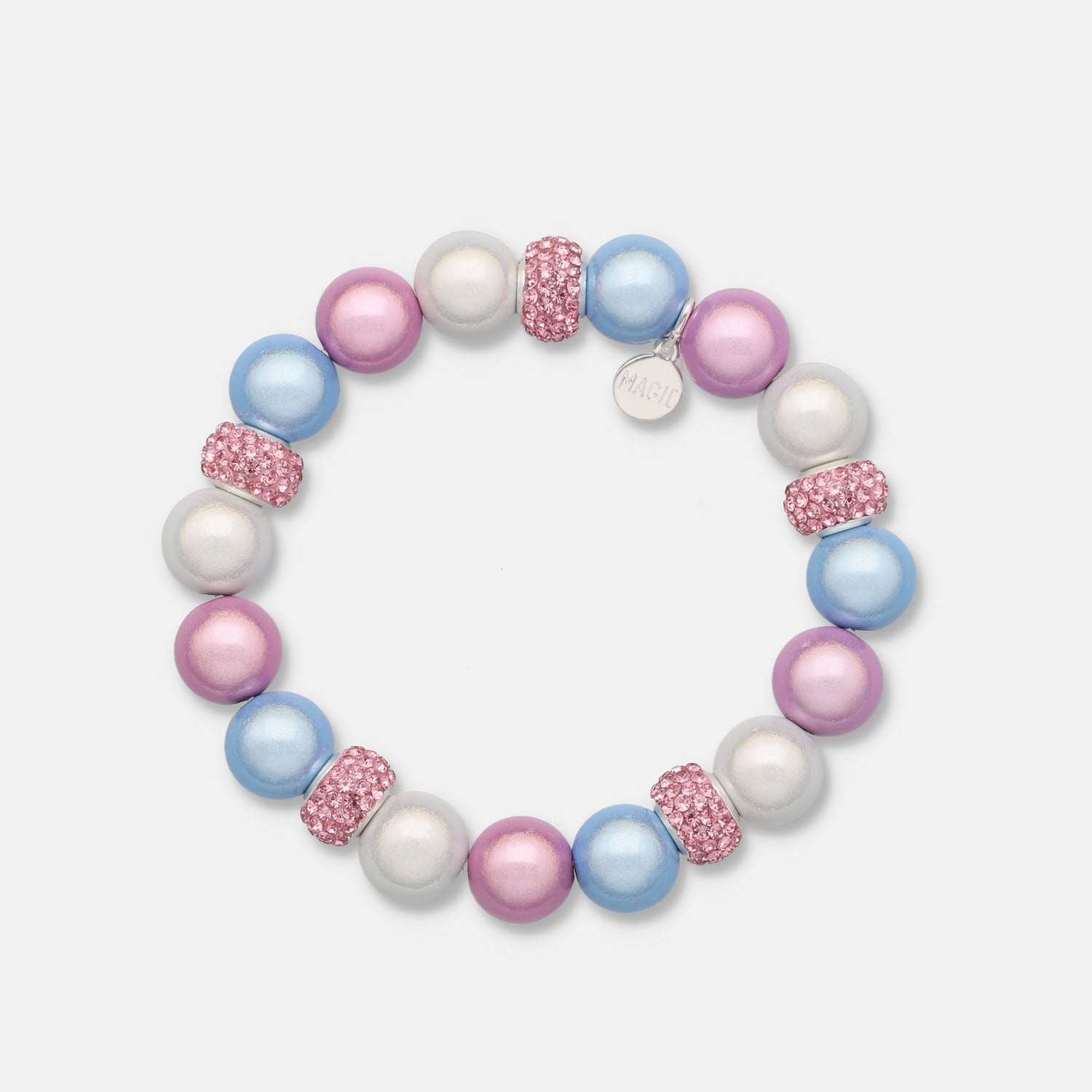 Perlenarmband "Eisprinzessin"