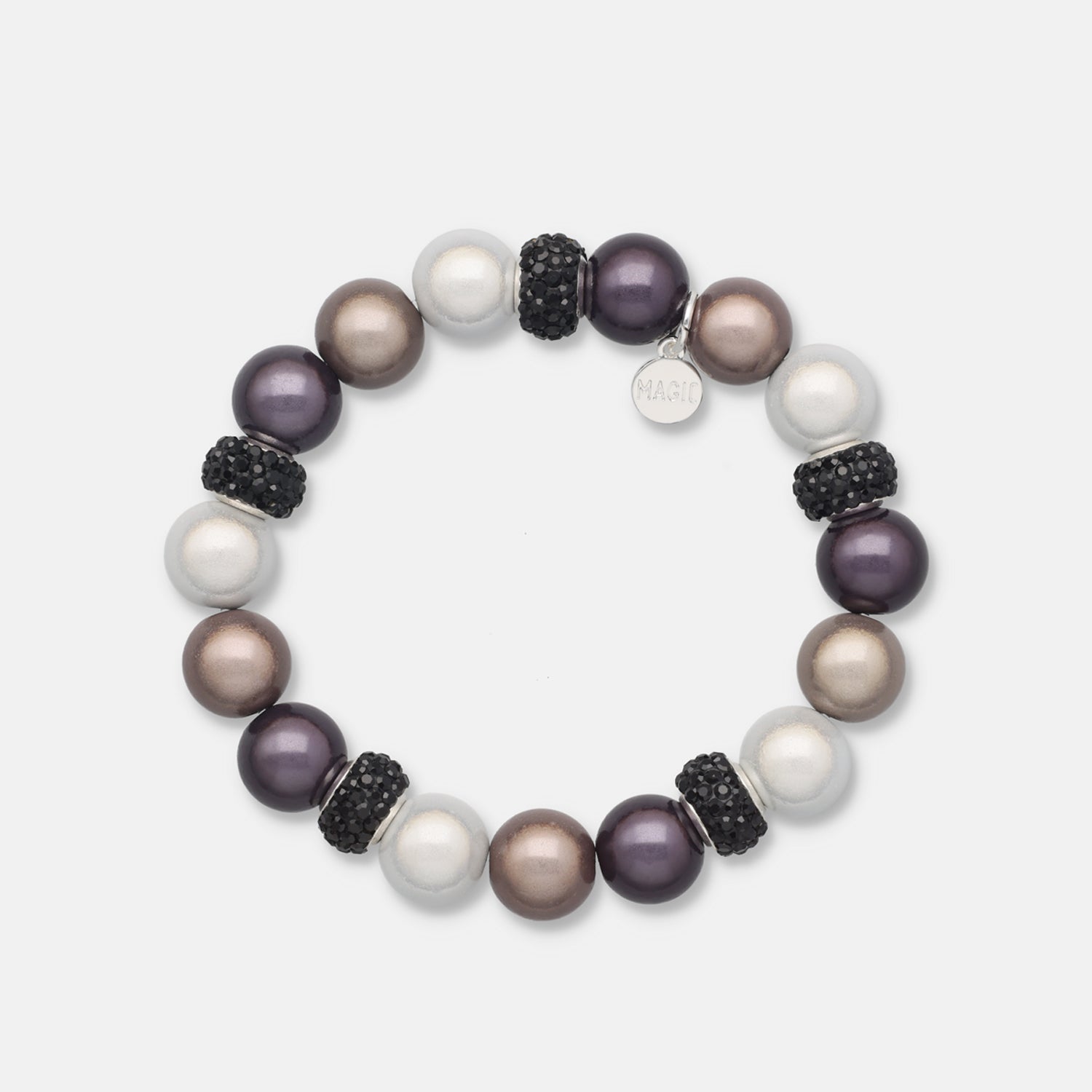 Perlenarmband "Schneekönigin"