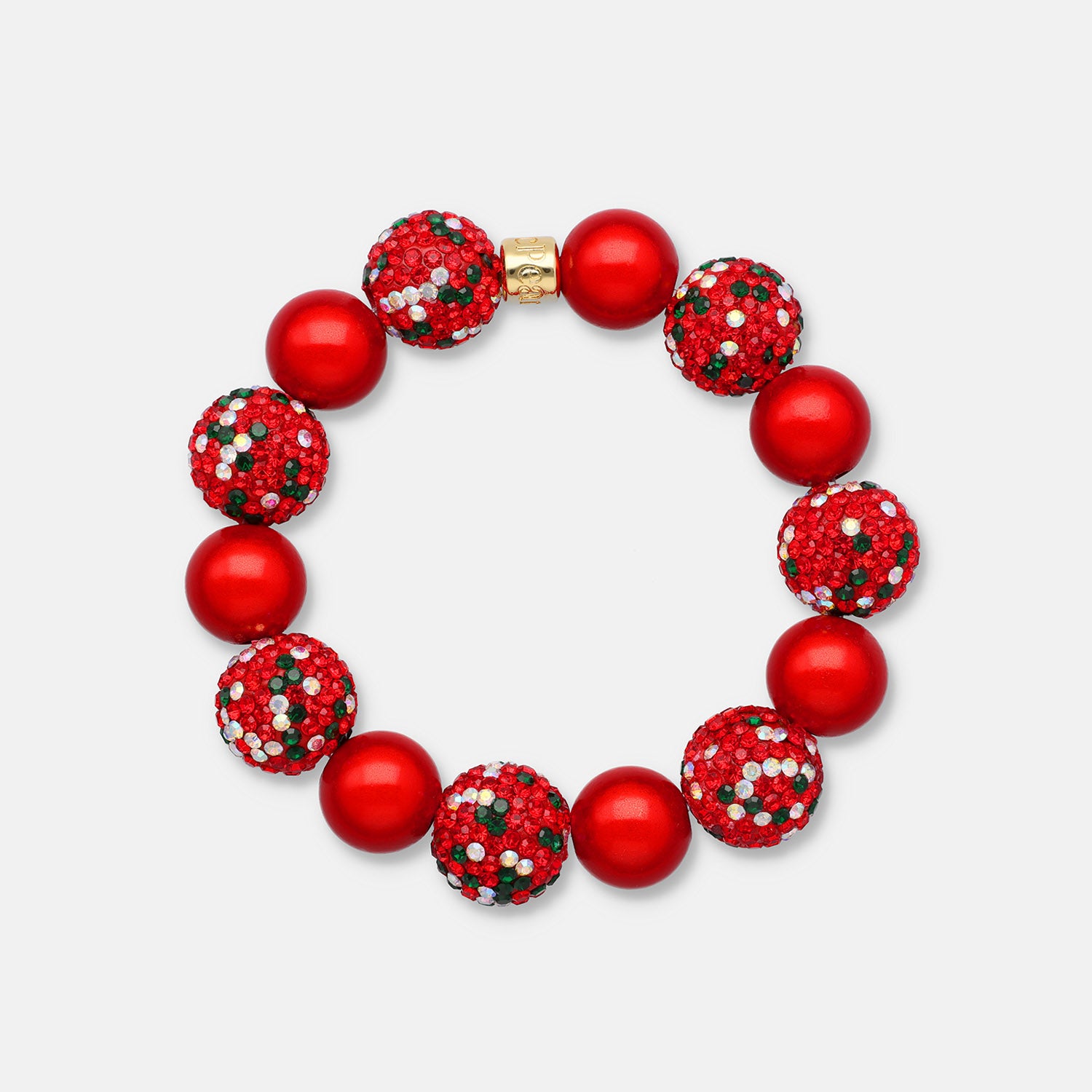 Perlenarmband "Winterpunsch"