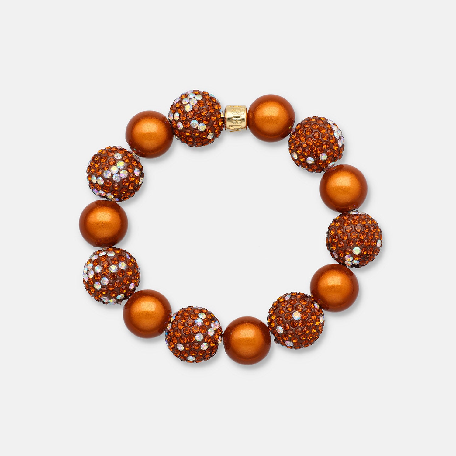 Perlenarmband "Zimtstern"