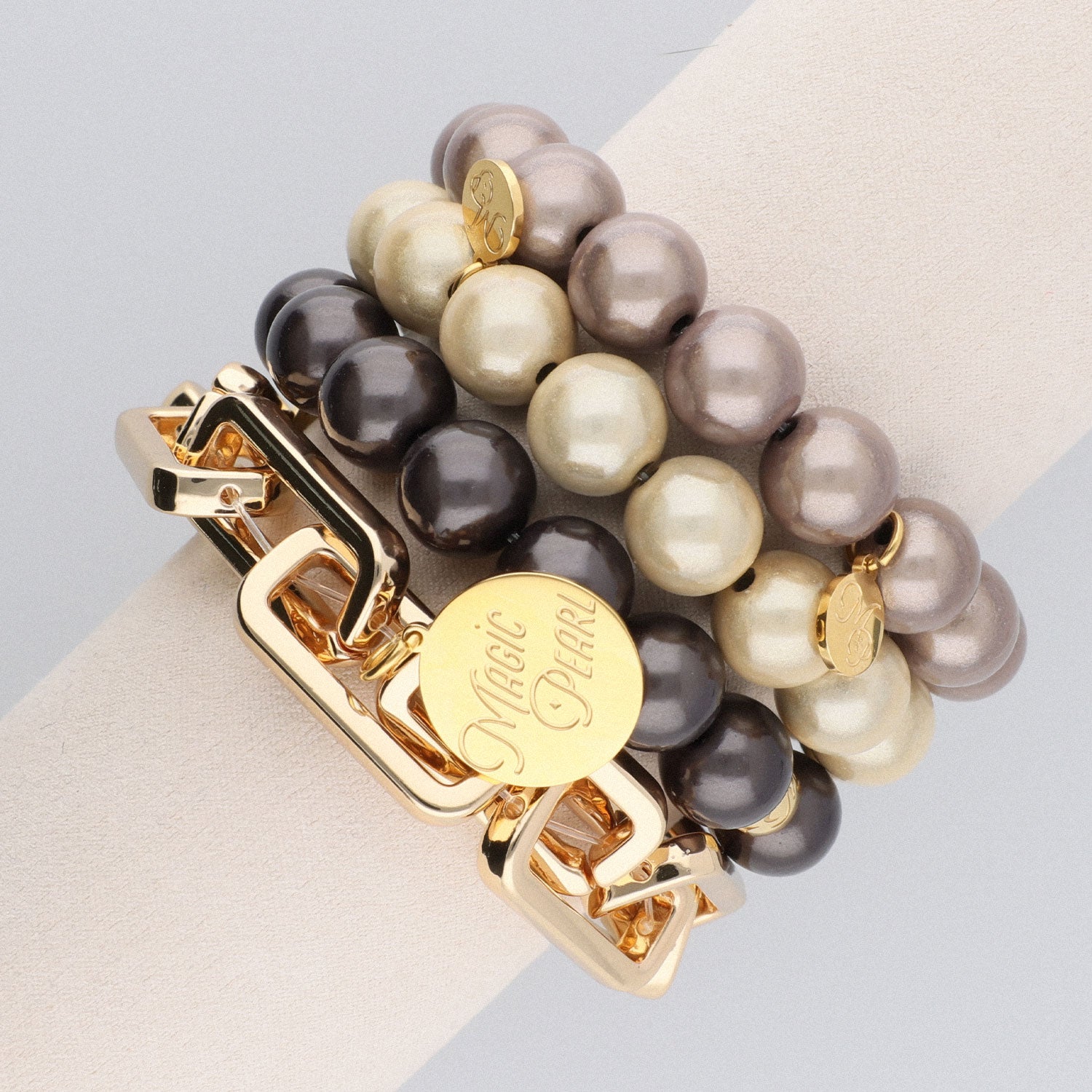 Armband-Set Edge Elegance