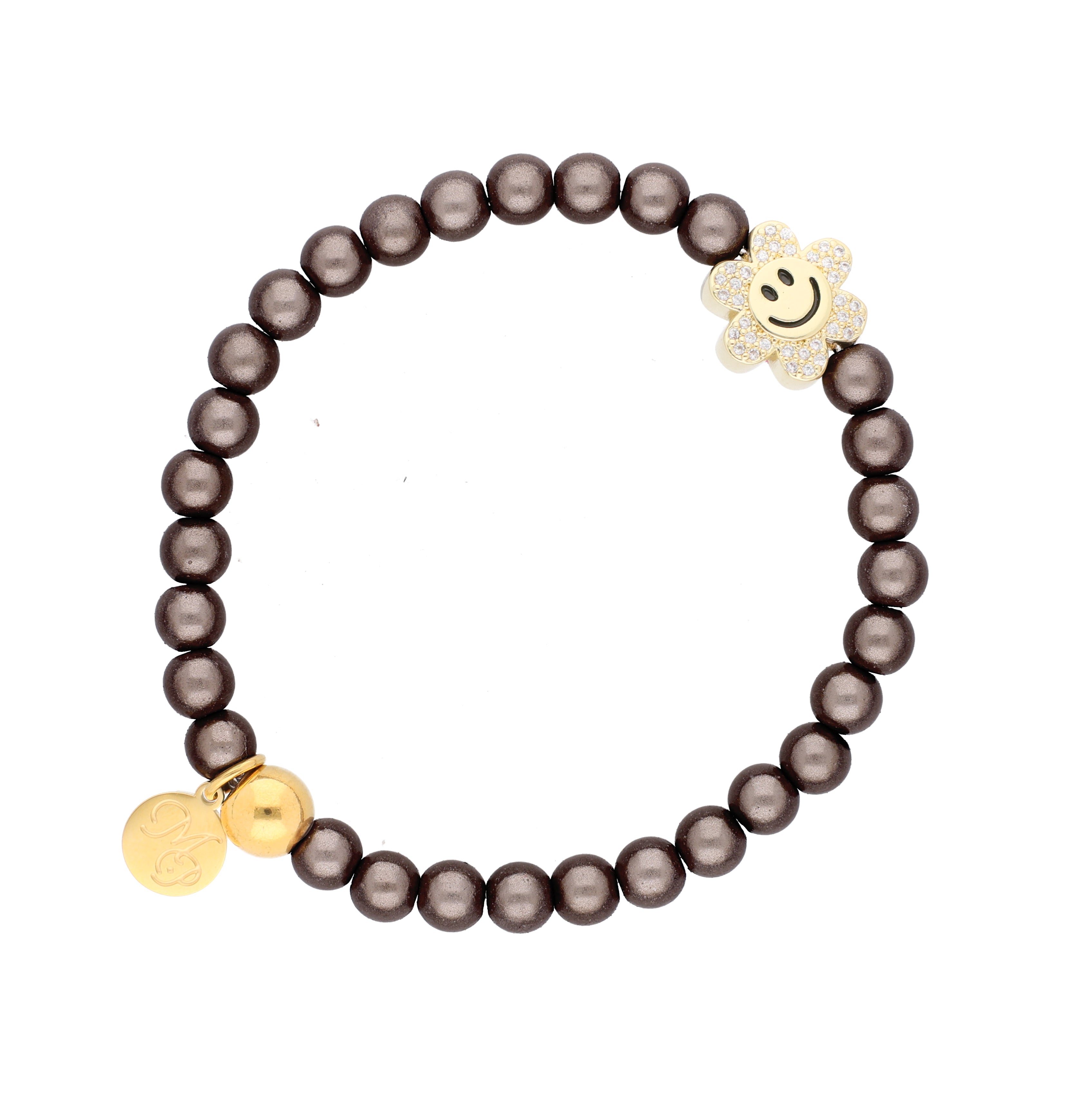 Perlenarmband "Flower Smile"