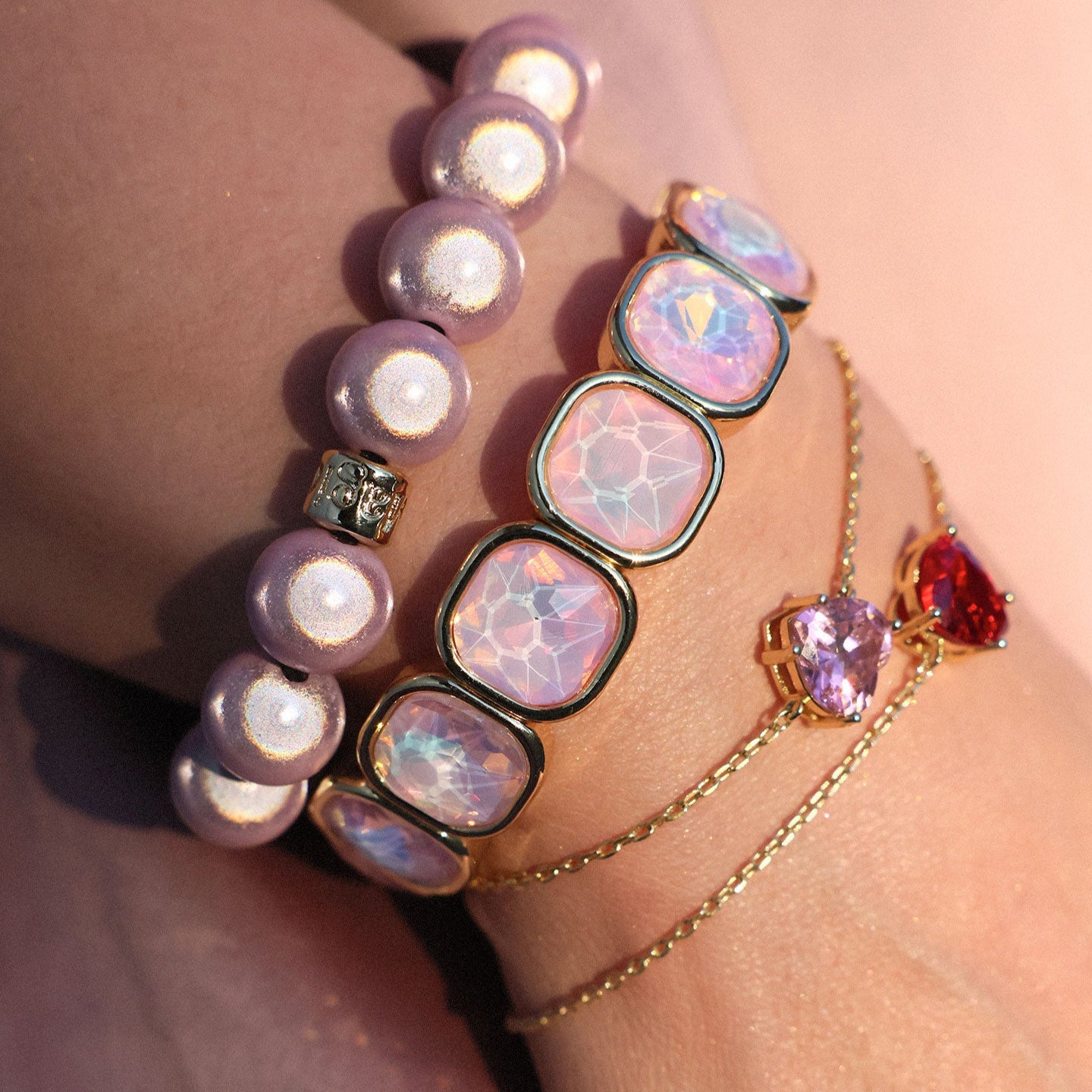 Gemstone Armband - Rose