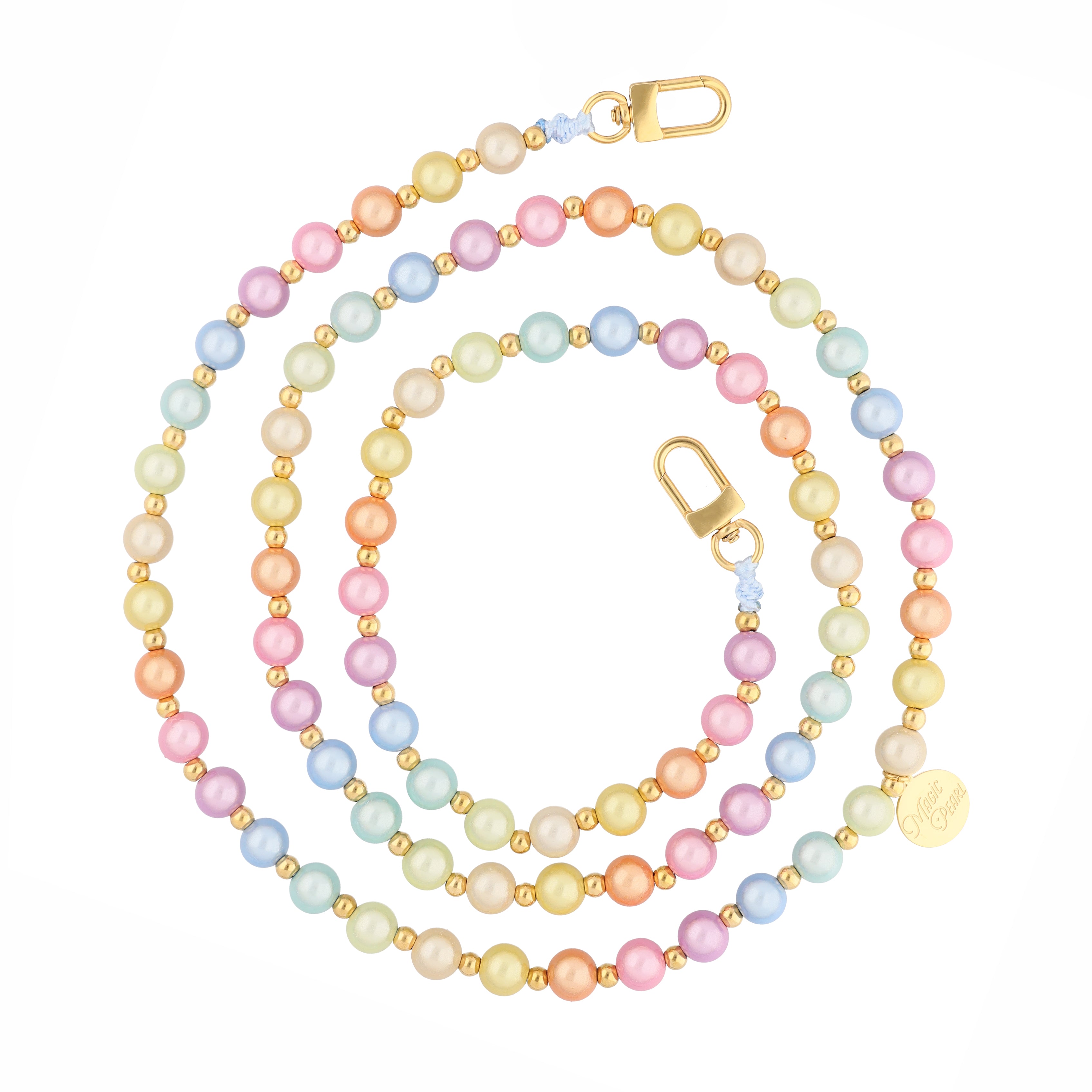 Handykette "Pastell Rainbow"