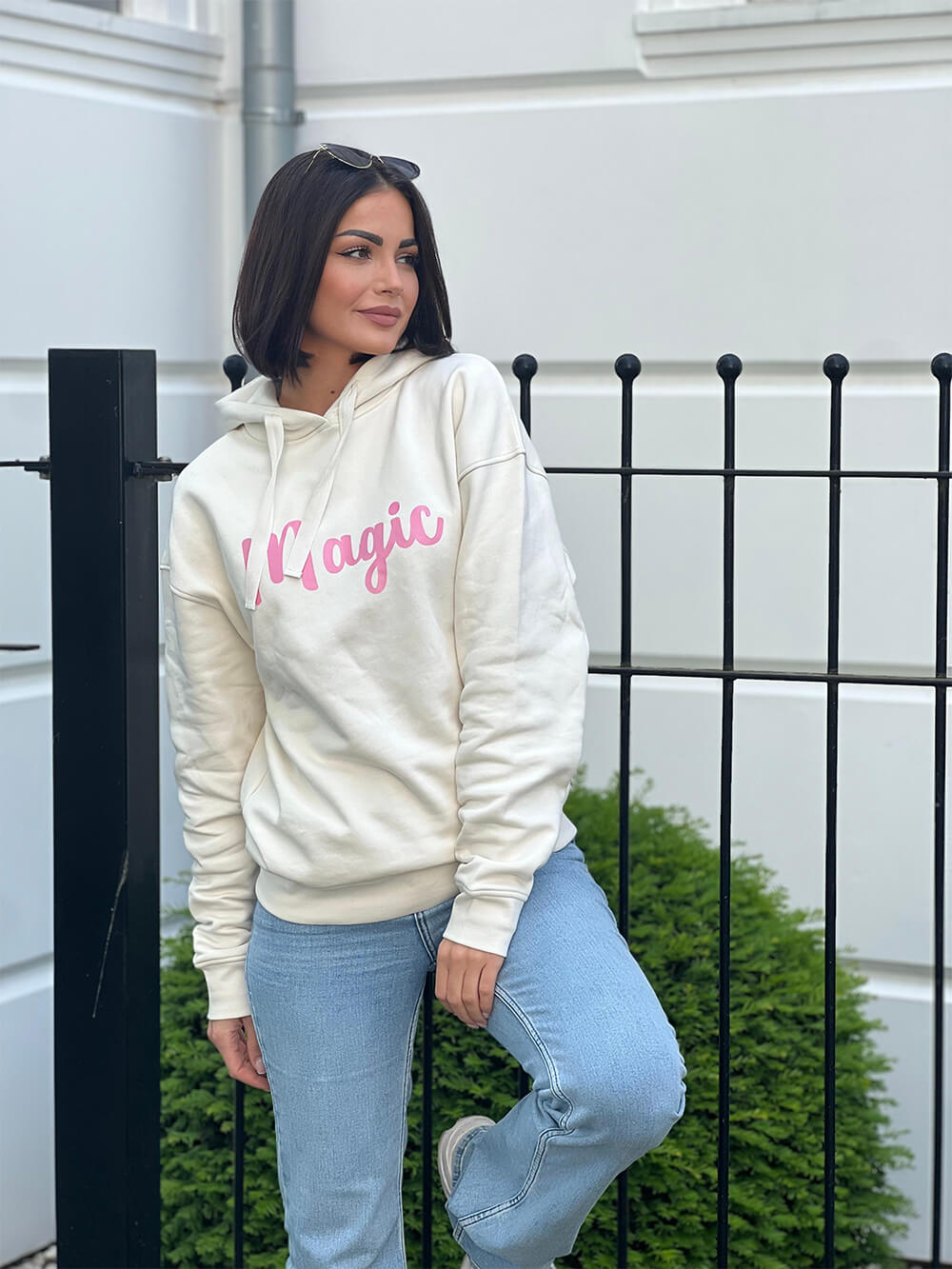 Hoodie "Magic Rosé"