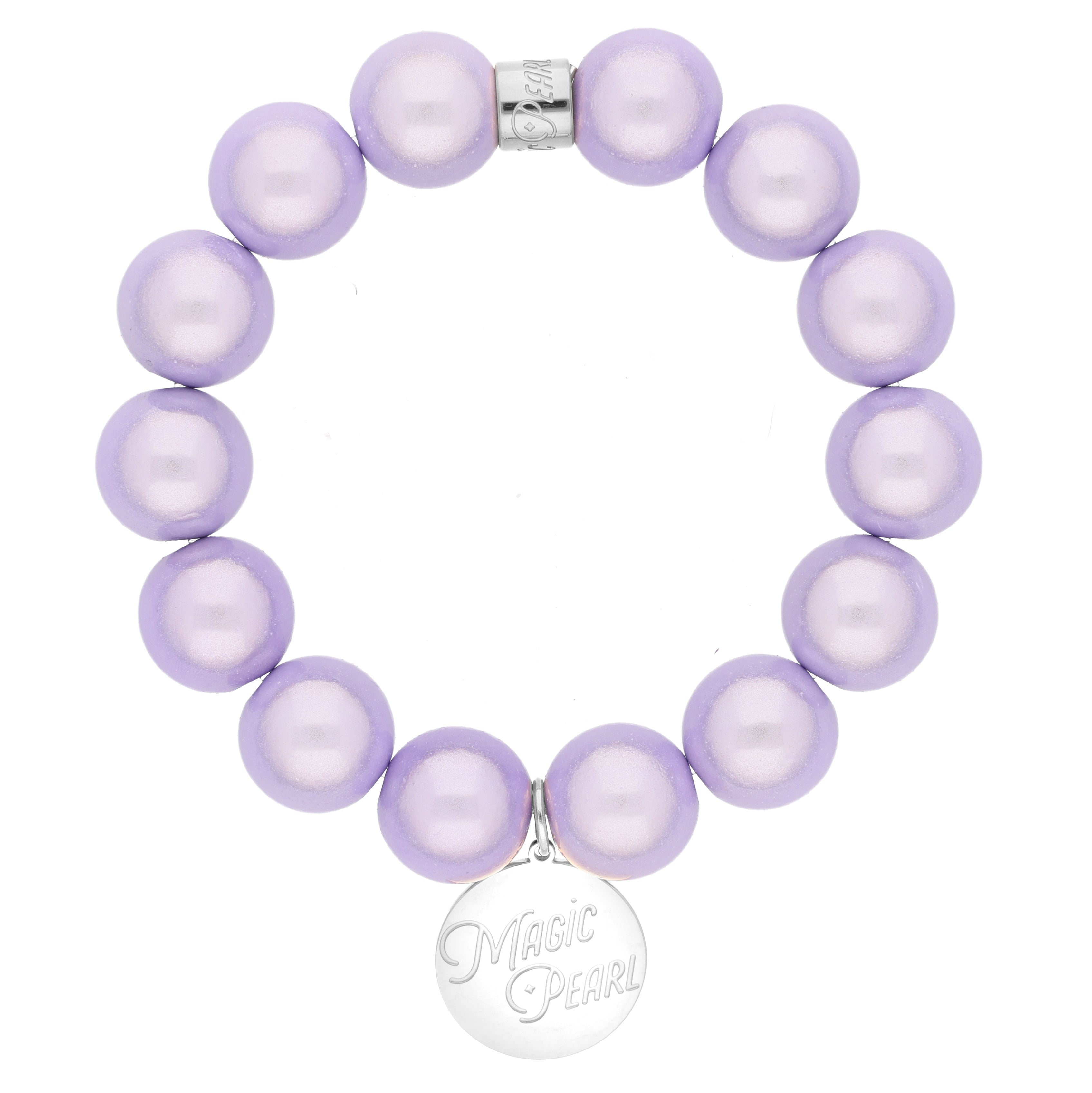 Perlenarmband "Lavendel"