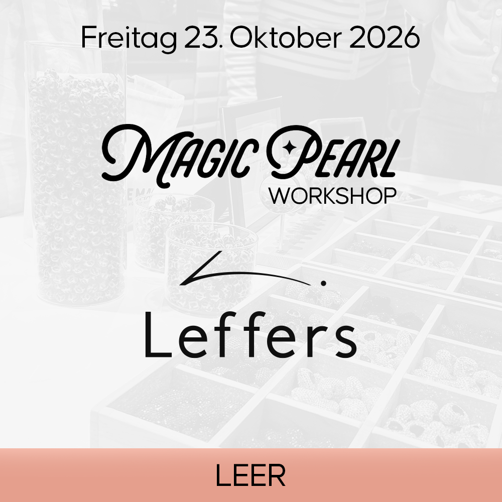 Perlenworkshop am 23.10.26 mit Modehaus Leffers Leer