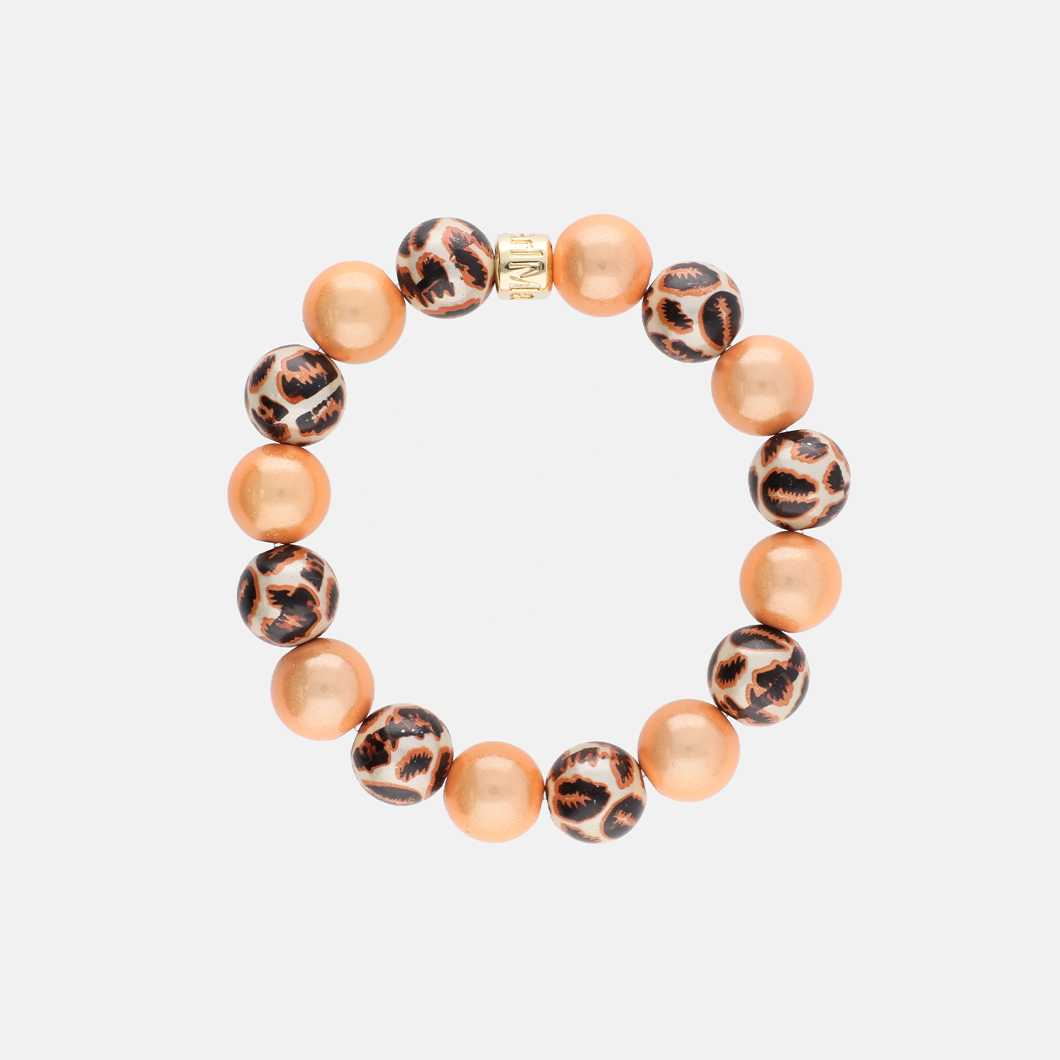 Perlenarmband Wild Magic - Leo Coral