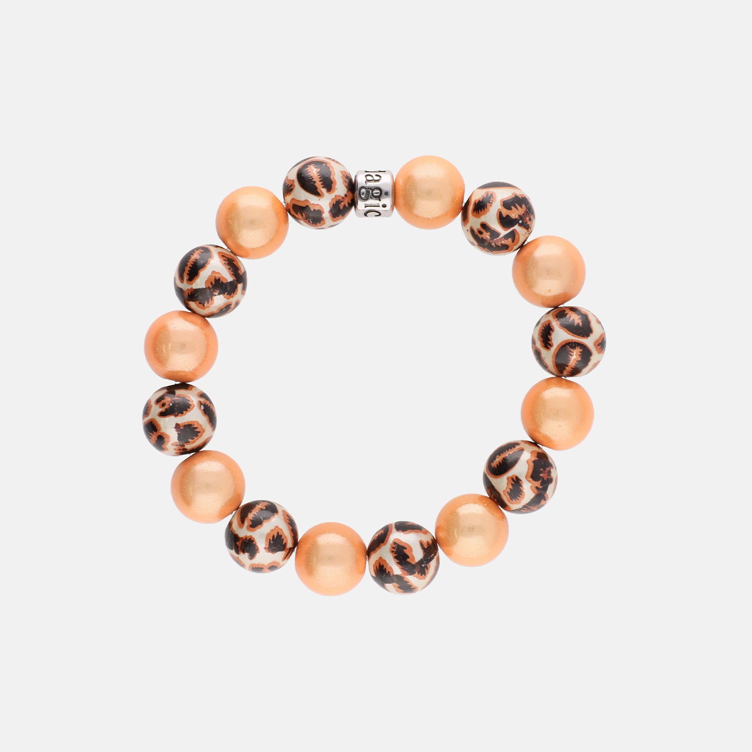 Perlenarmband Wild Magic - Leo Coral