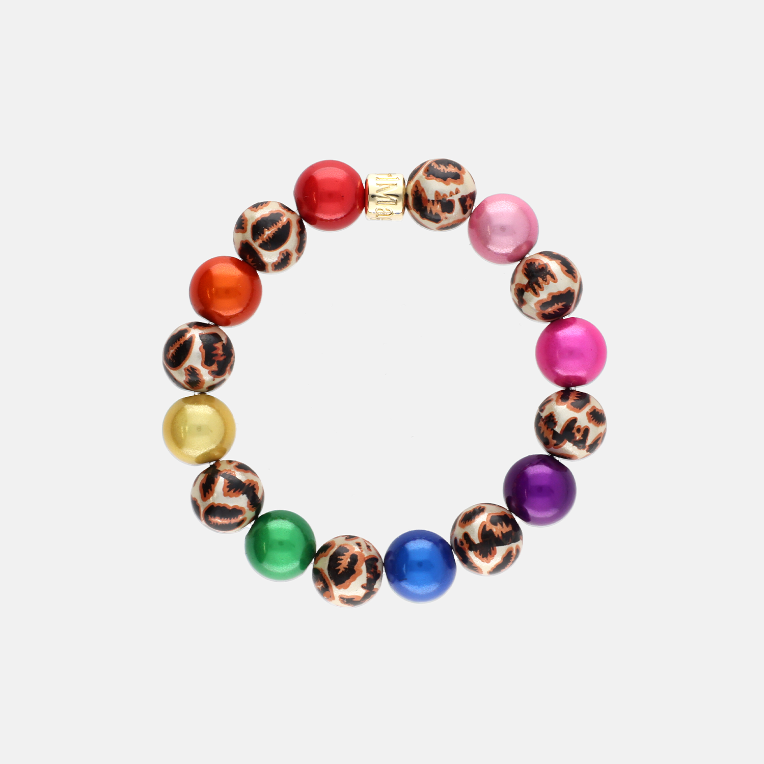 Perlenarmband Wild Magic - Leo Rainbow