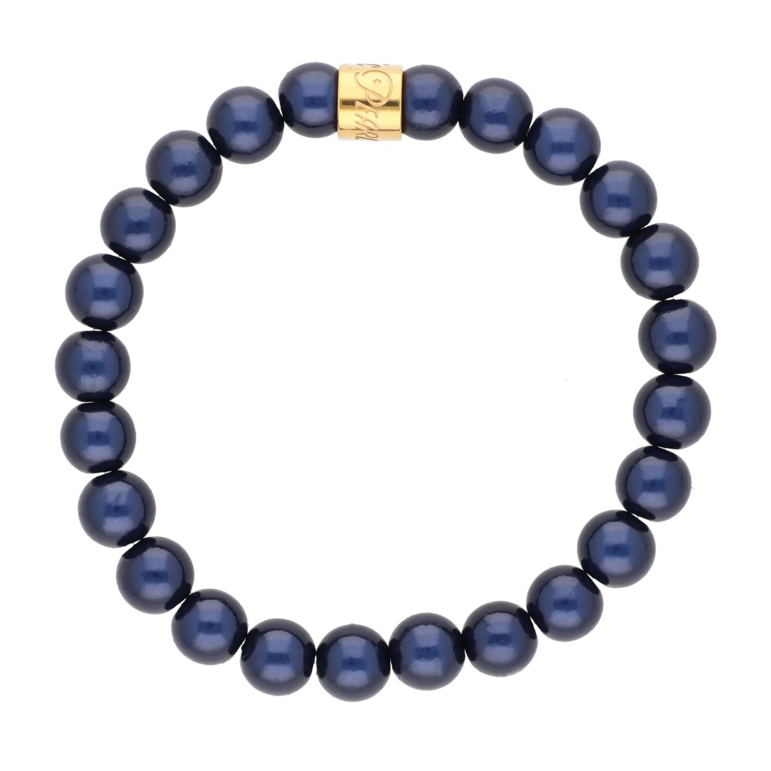 Perlenarmband Midnight Blue Fine