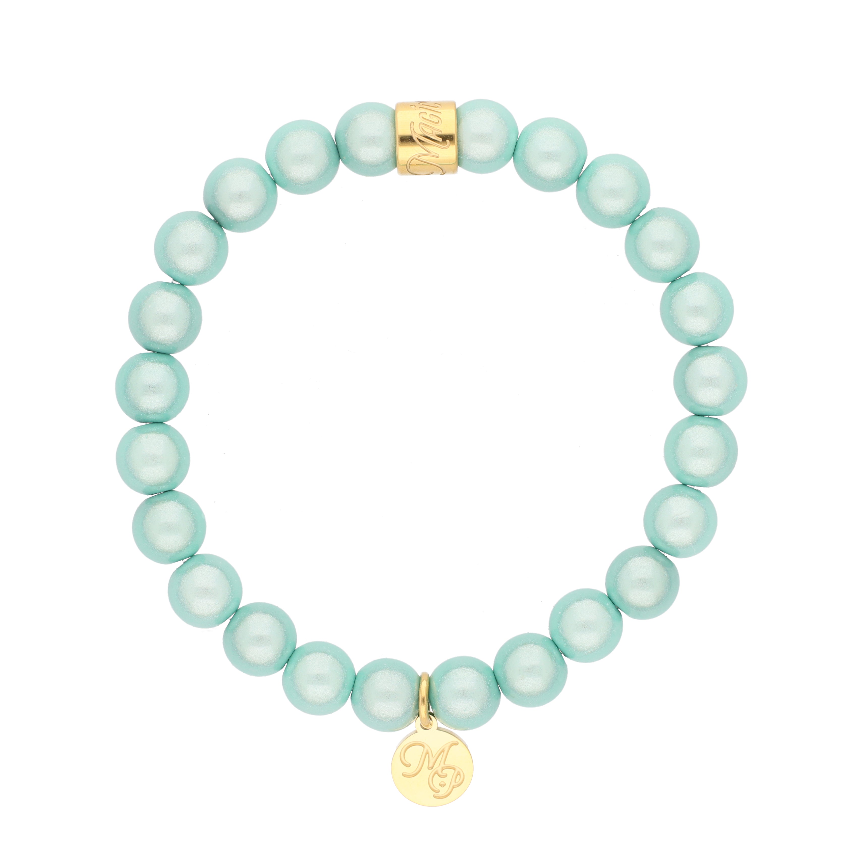 Perlenarmband "Mint"