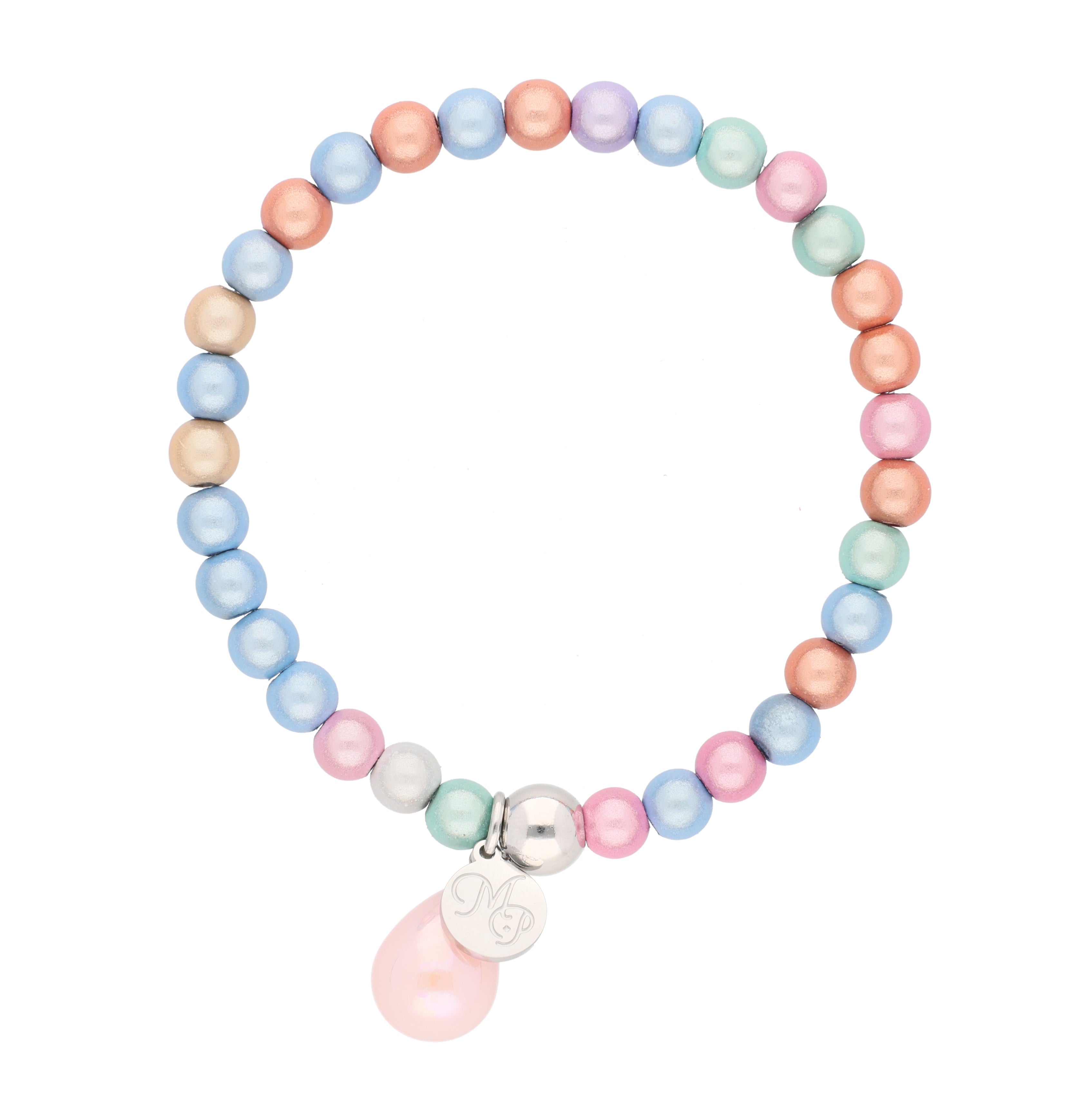 Perlenarmband "Pastell Drop"