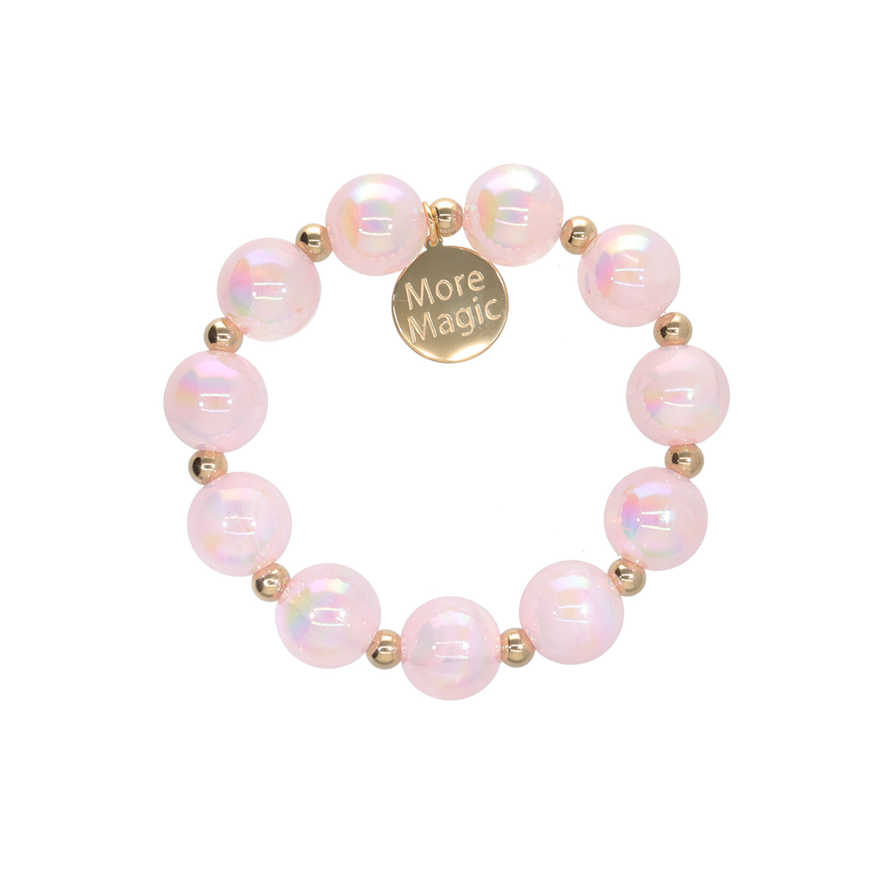 Perlenarmband "Wild Pleasure" Rosé