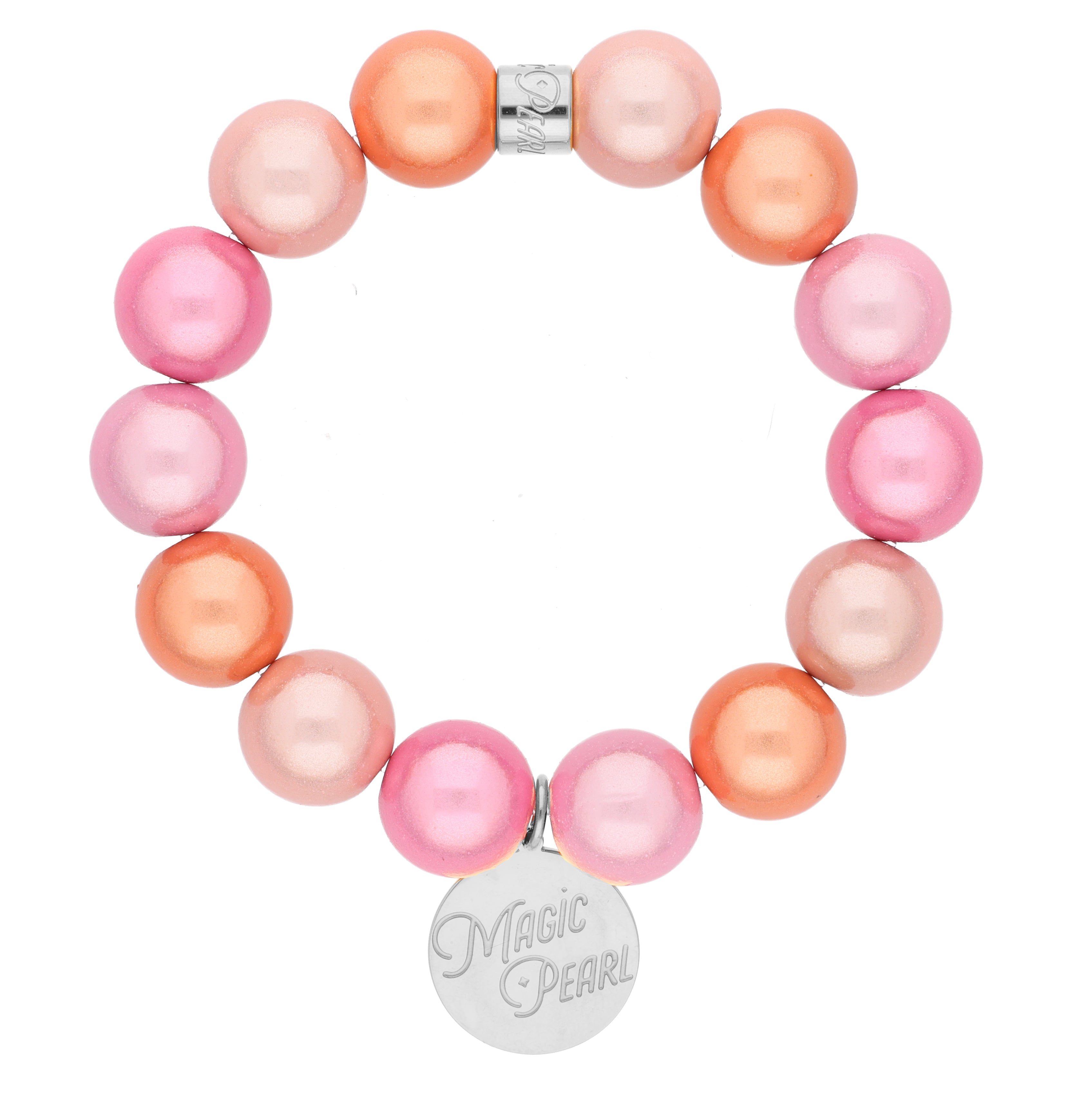 Perlenarmband "Pink Blossom"