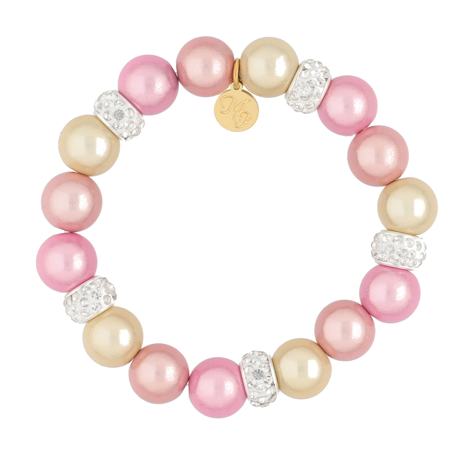 Perlenarmband "Soft Love" Crystal Edition