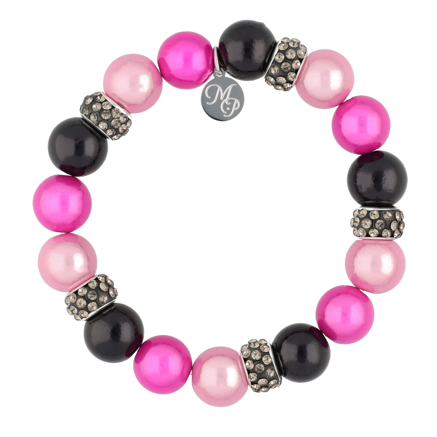 Perlenarmband "Strong Love" Crystal Edition