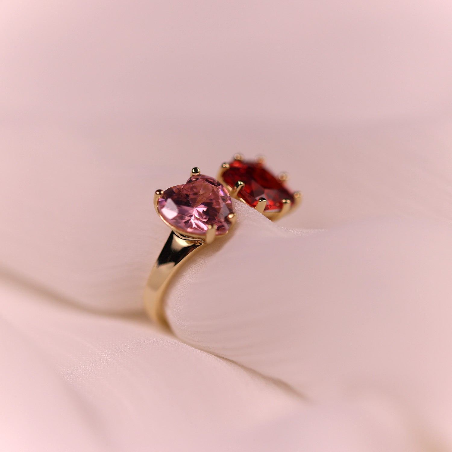 Ring "Crystal Love Heart"