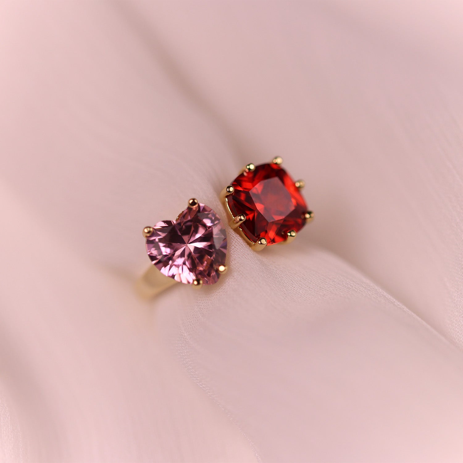 Ring "Crystal Love Heart"