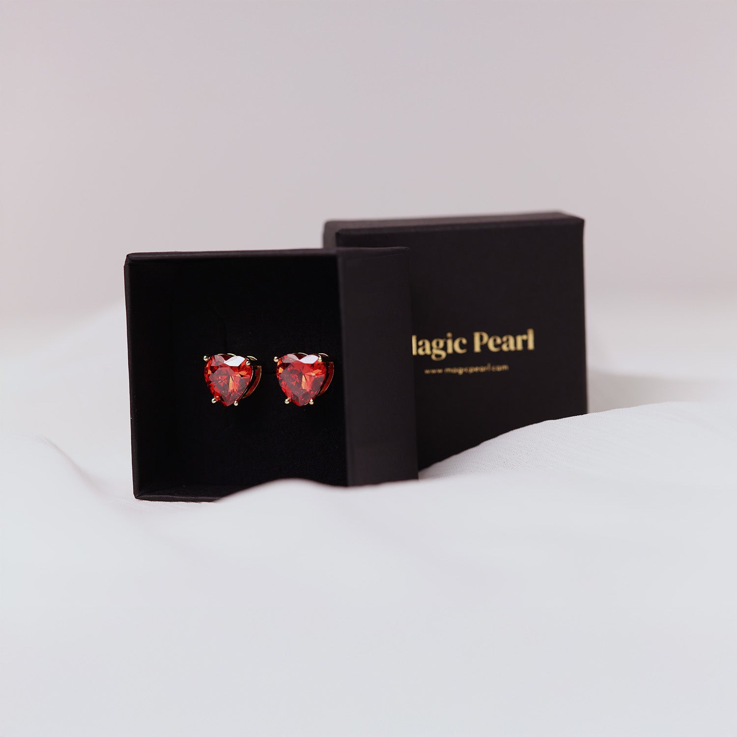 Ohrstecker "Crystal Love Heart"