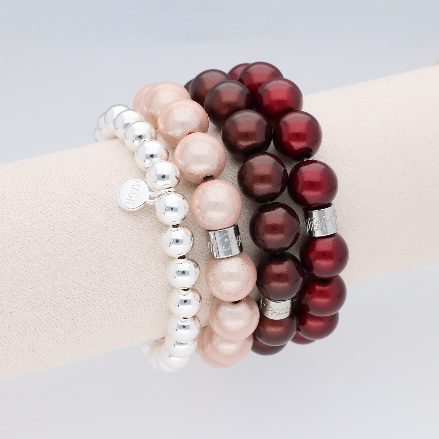 Velvet Burgundy Set
