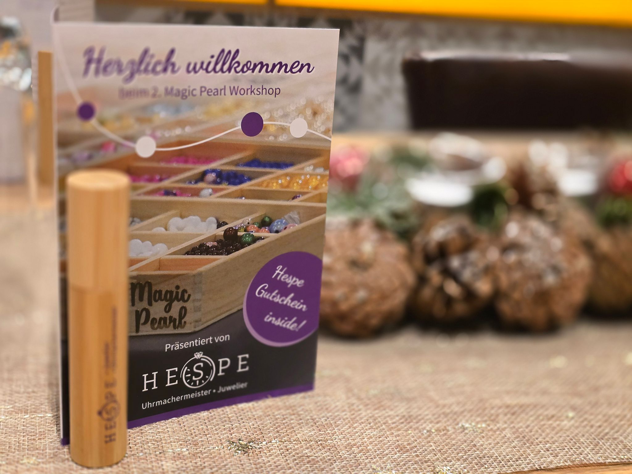 Perlenworkshop am 02.12.25 mit Juwelier Hespe in Varel