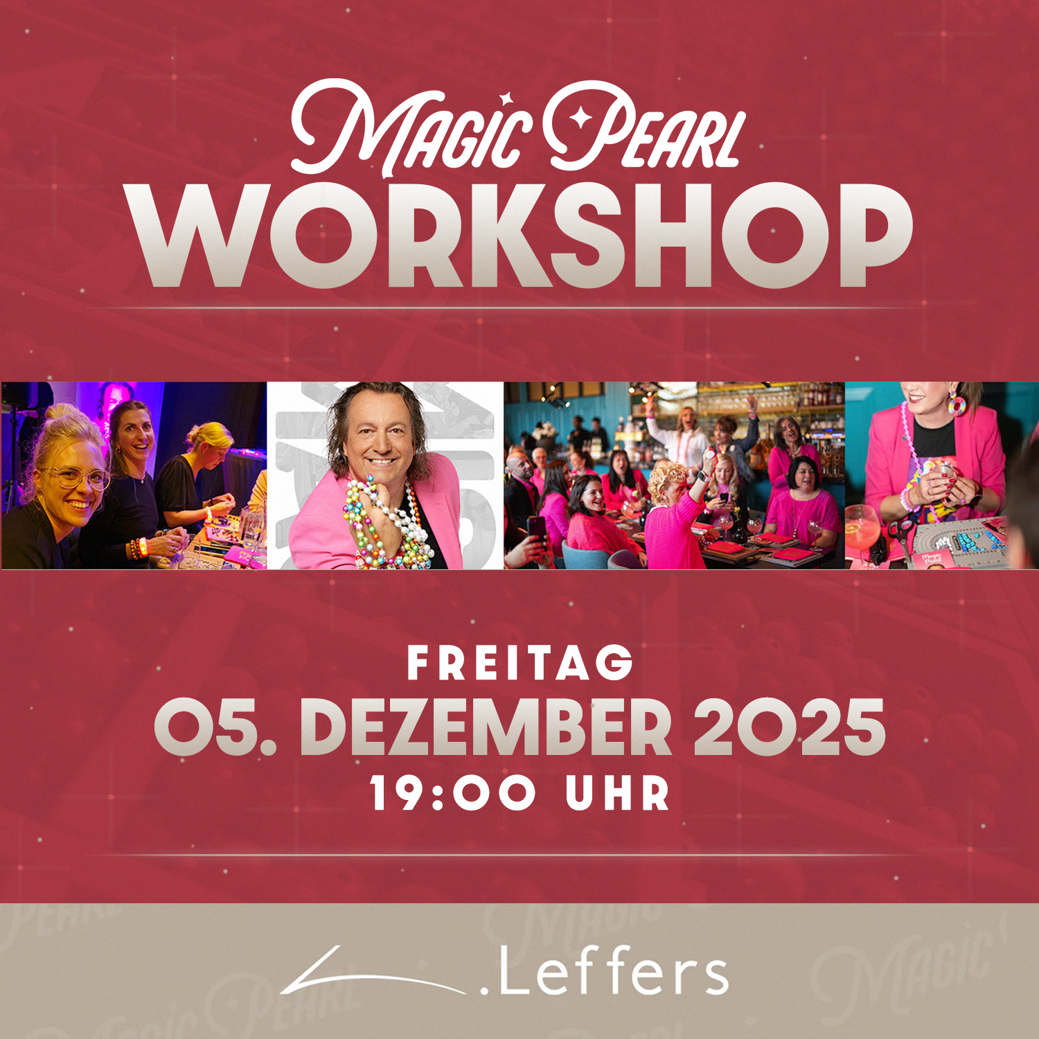 Perlenworkshop am 05.12.25 mit Modehaus Leffers Oldenburg