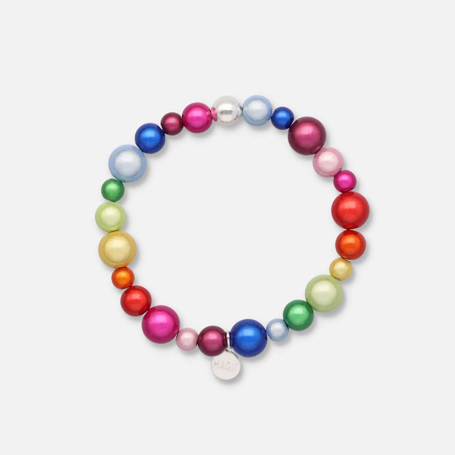 Rainbow Power Bead Bracelet