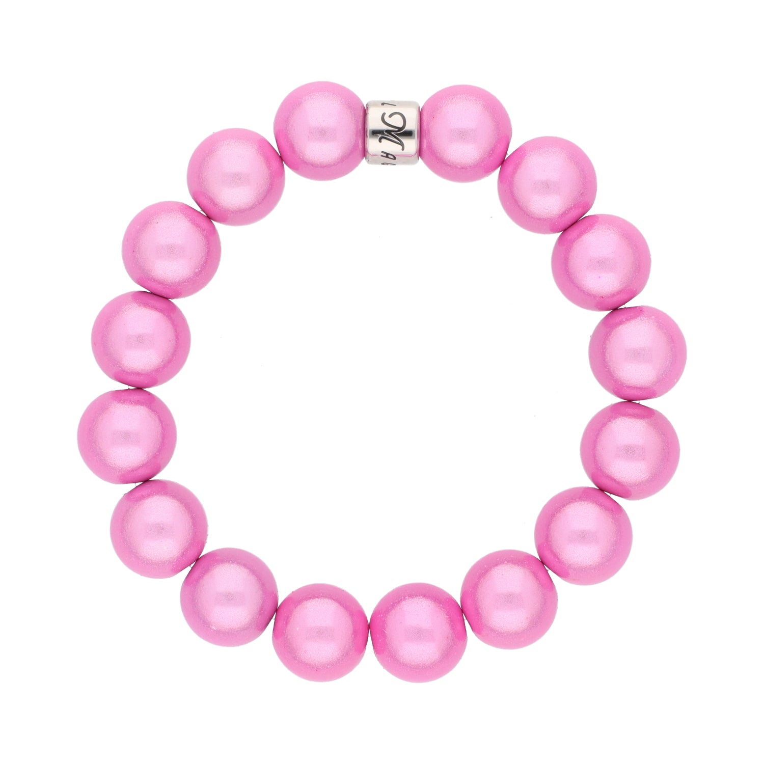 Pink Orchid Perlenarmband