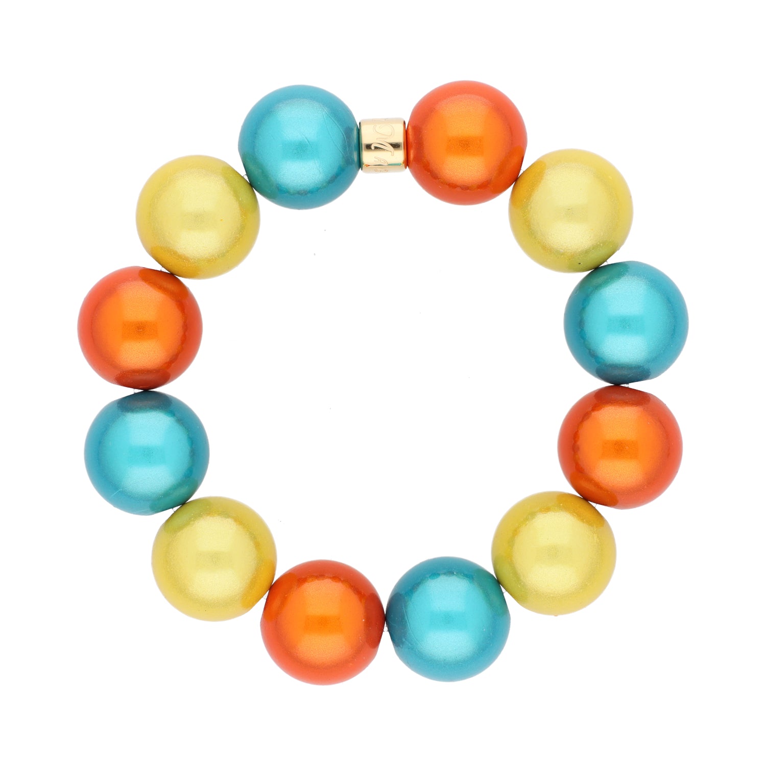 Tropical Sunshine Perlenarmband