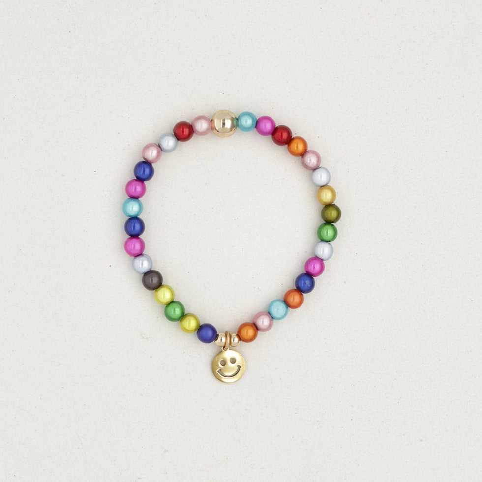 Happy Rainbow Perlenarmband