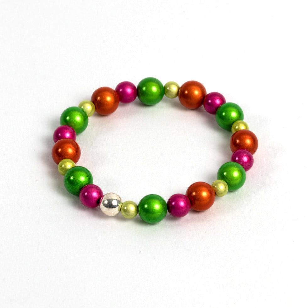 Lucky Rainbow Beaded Bracelet