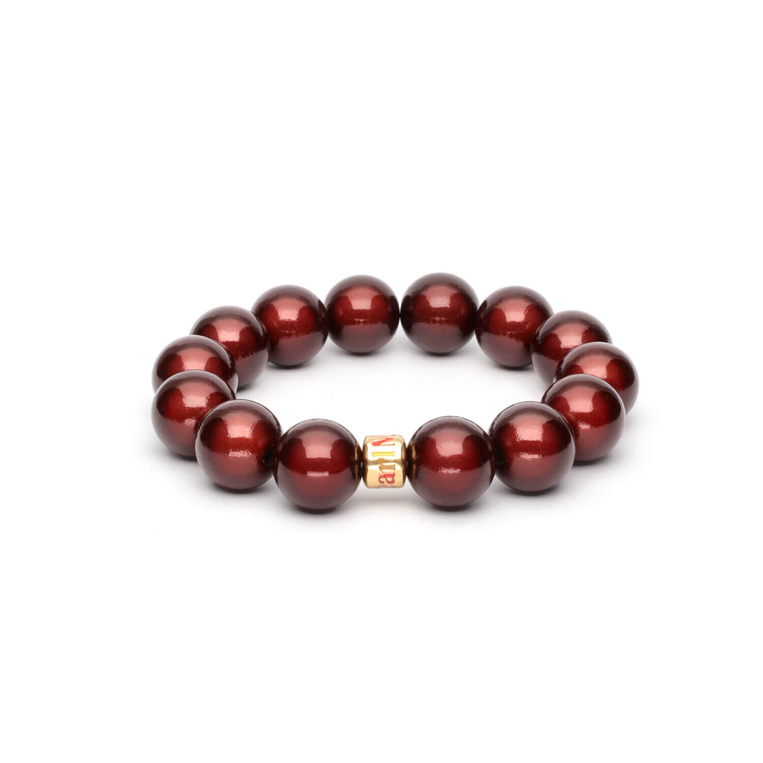 Anthracite pearl bracelet