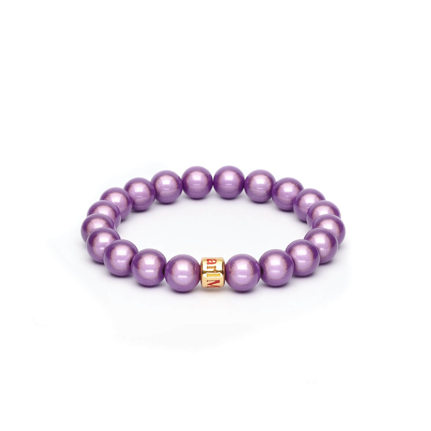 Pearl bracelet lilac