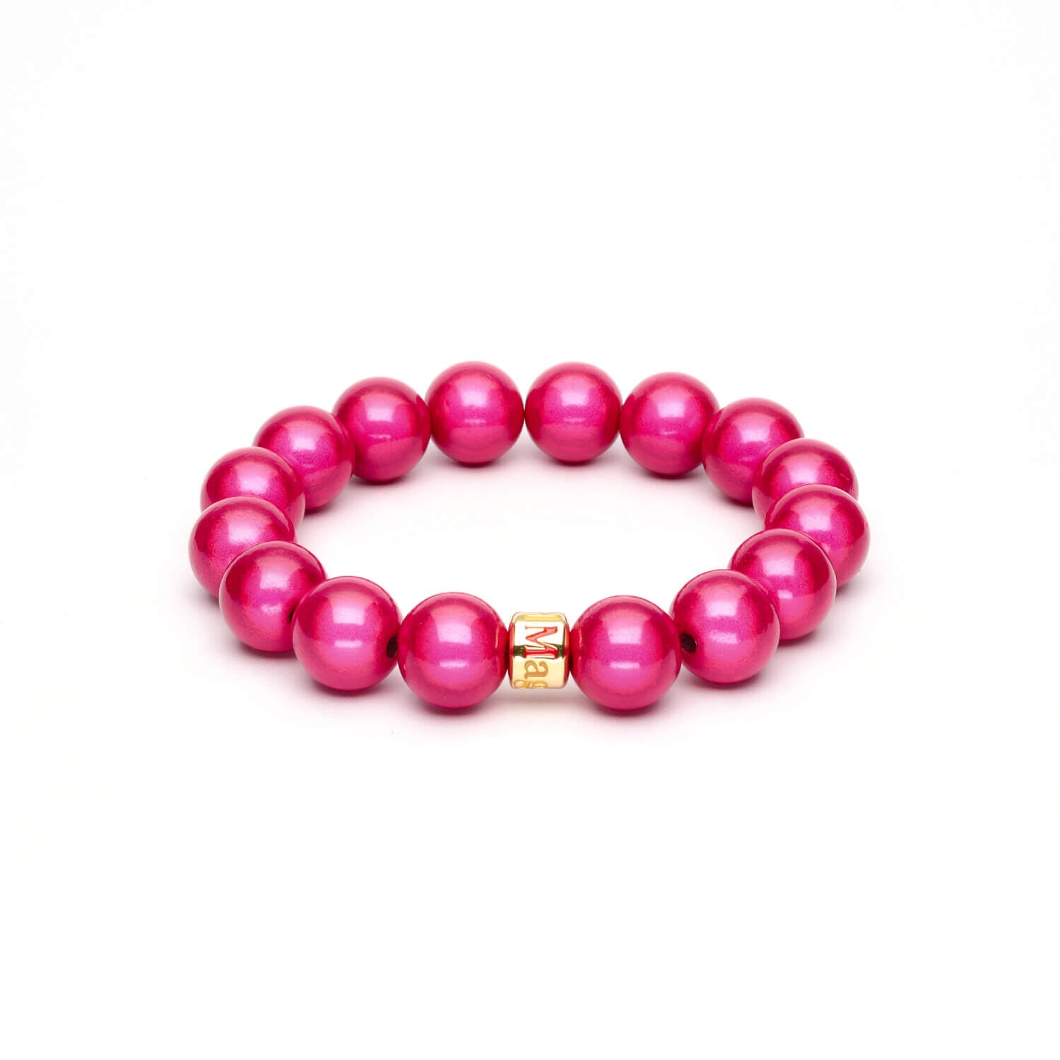 Pearl Bracelet Hot Pink