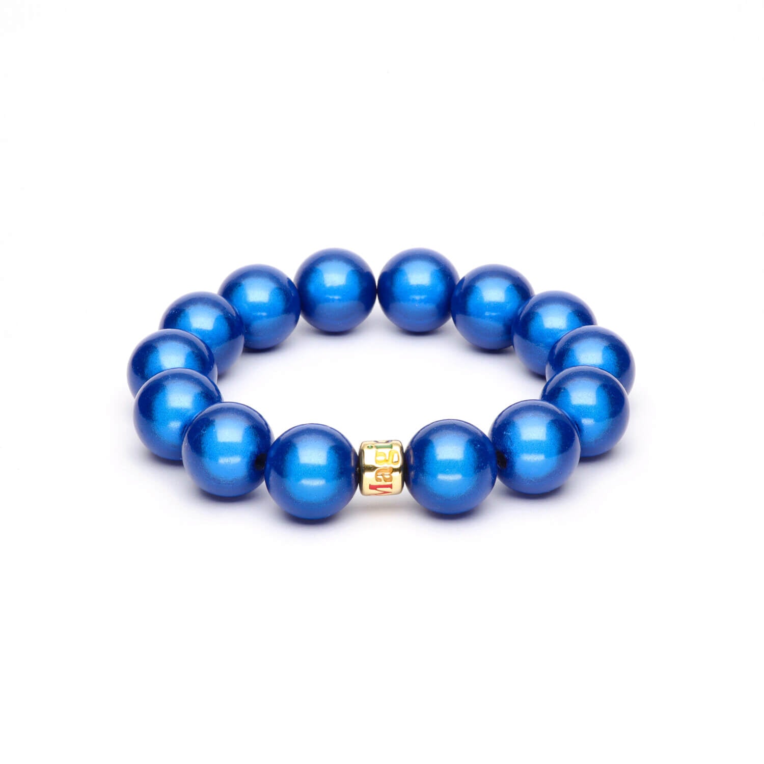 Pearl bracelet navy