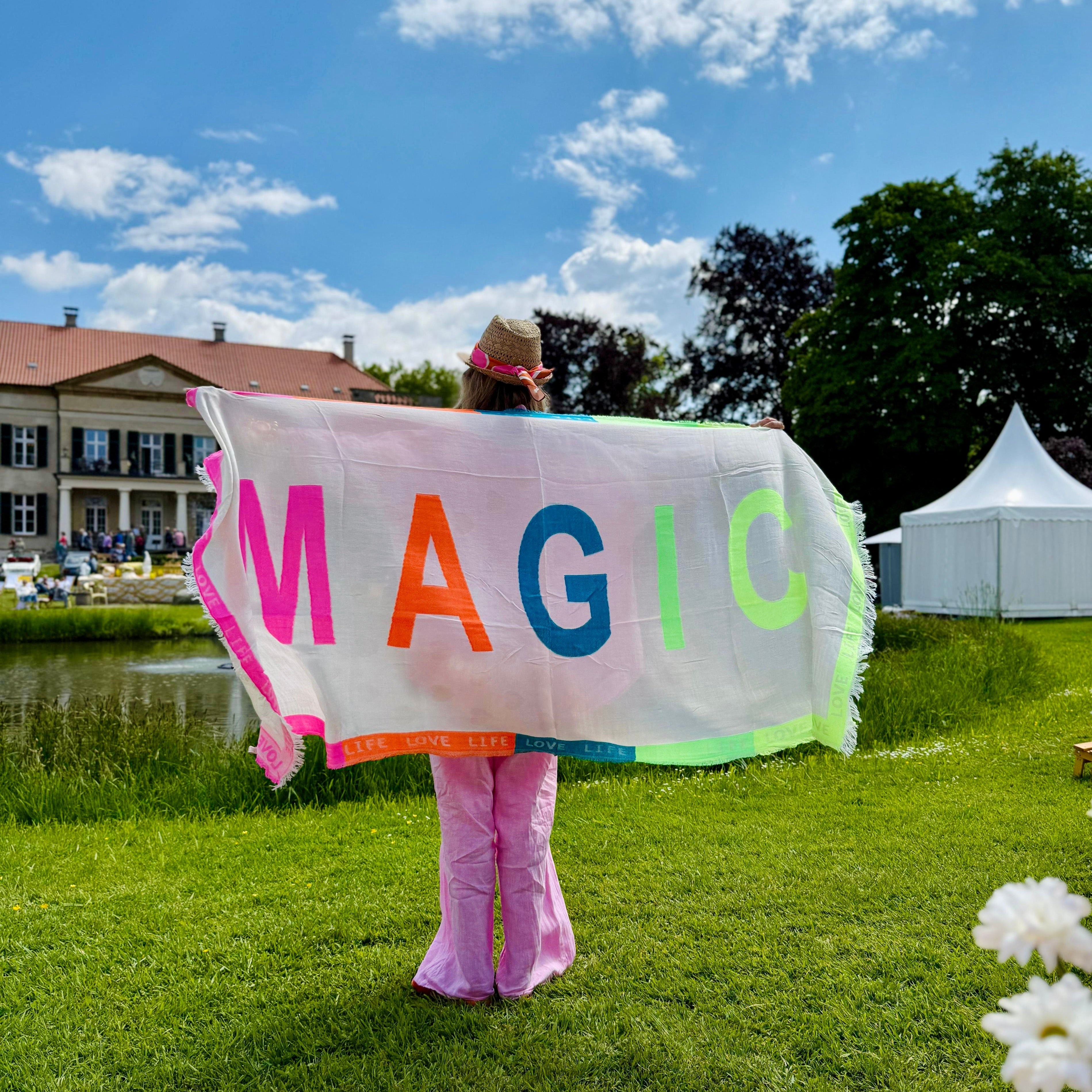 "Magic Neon Summer" - Tuch