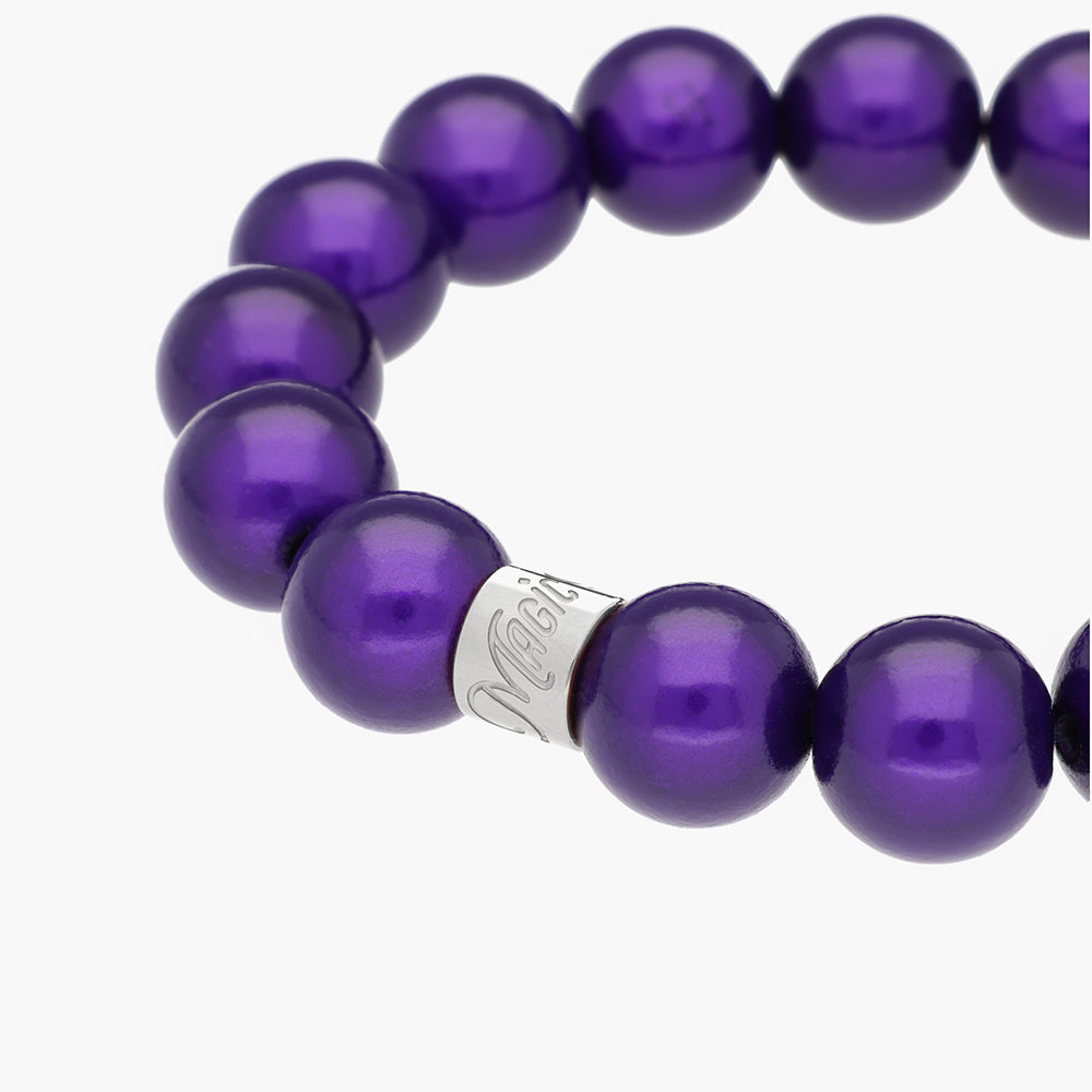 Perlenarmband Ultra Violett