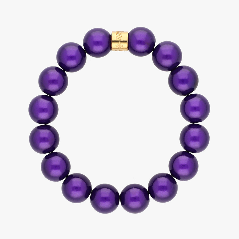 Perlenarmband Ultra Violett