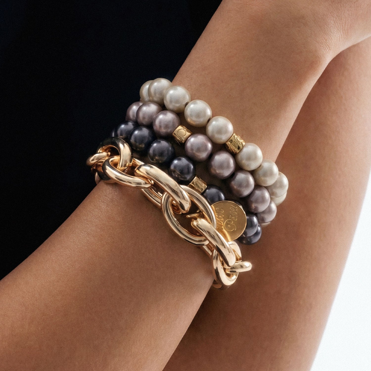 Gliederarmband "Magic Chain" Bold