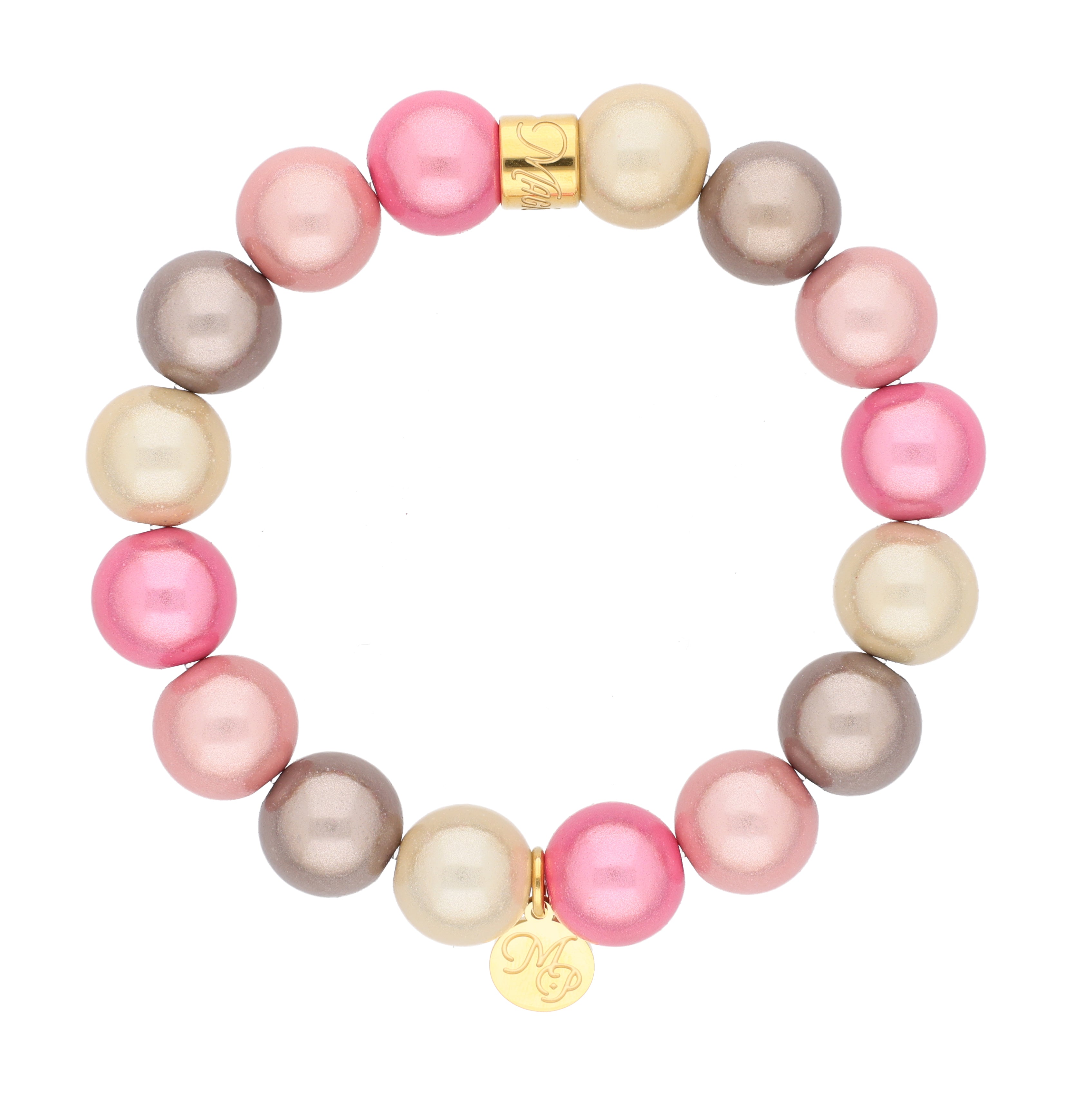 Perlenarmband "Cashmere Rose"