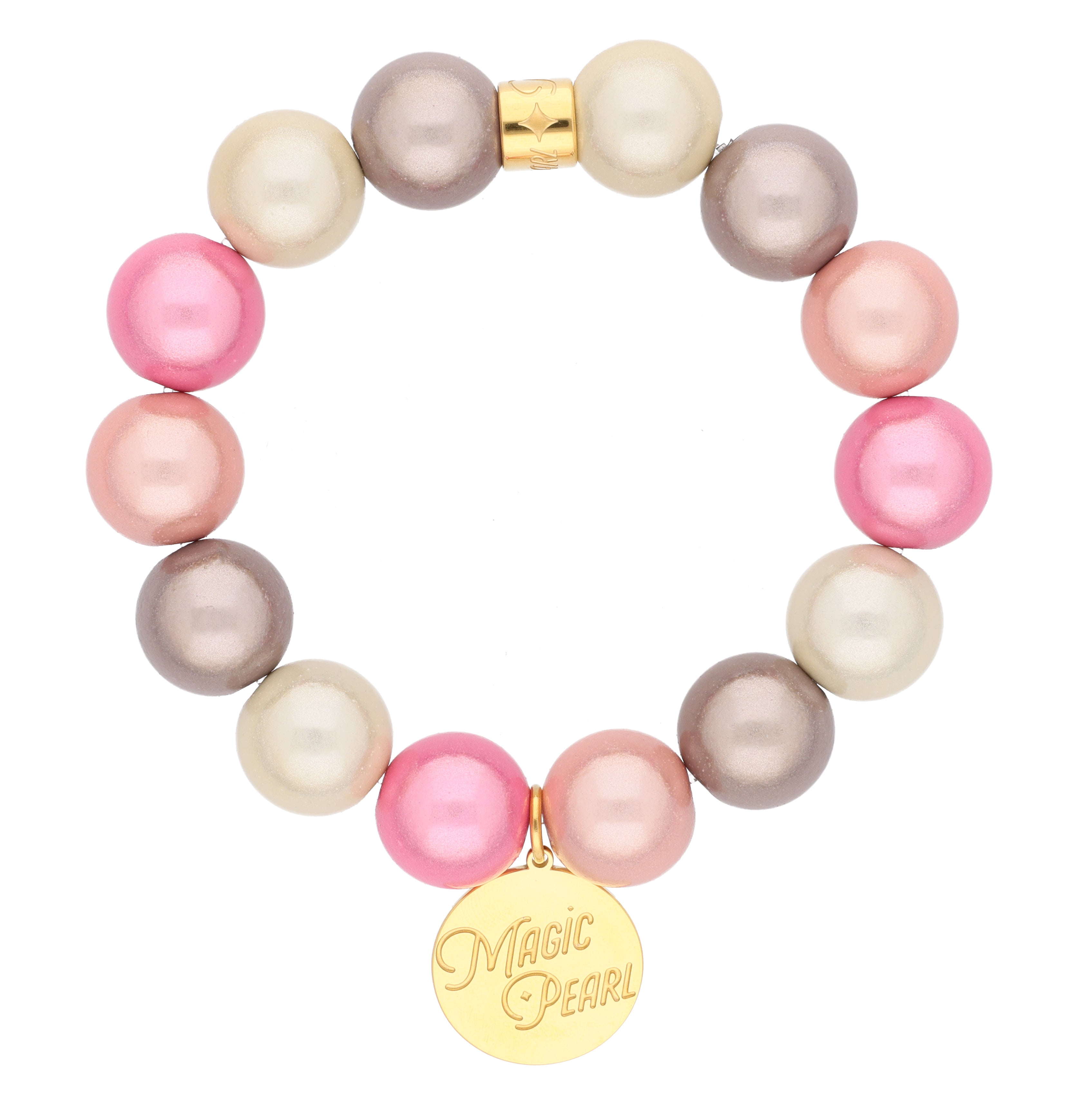Perlenarmband "Cashmere Rose"