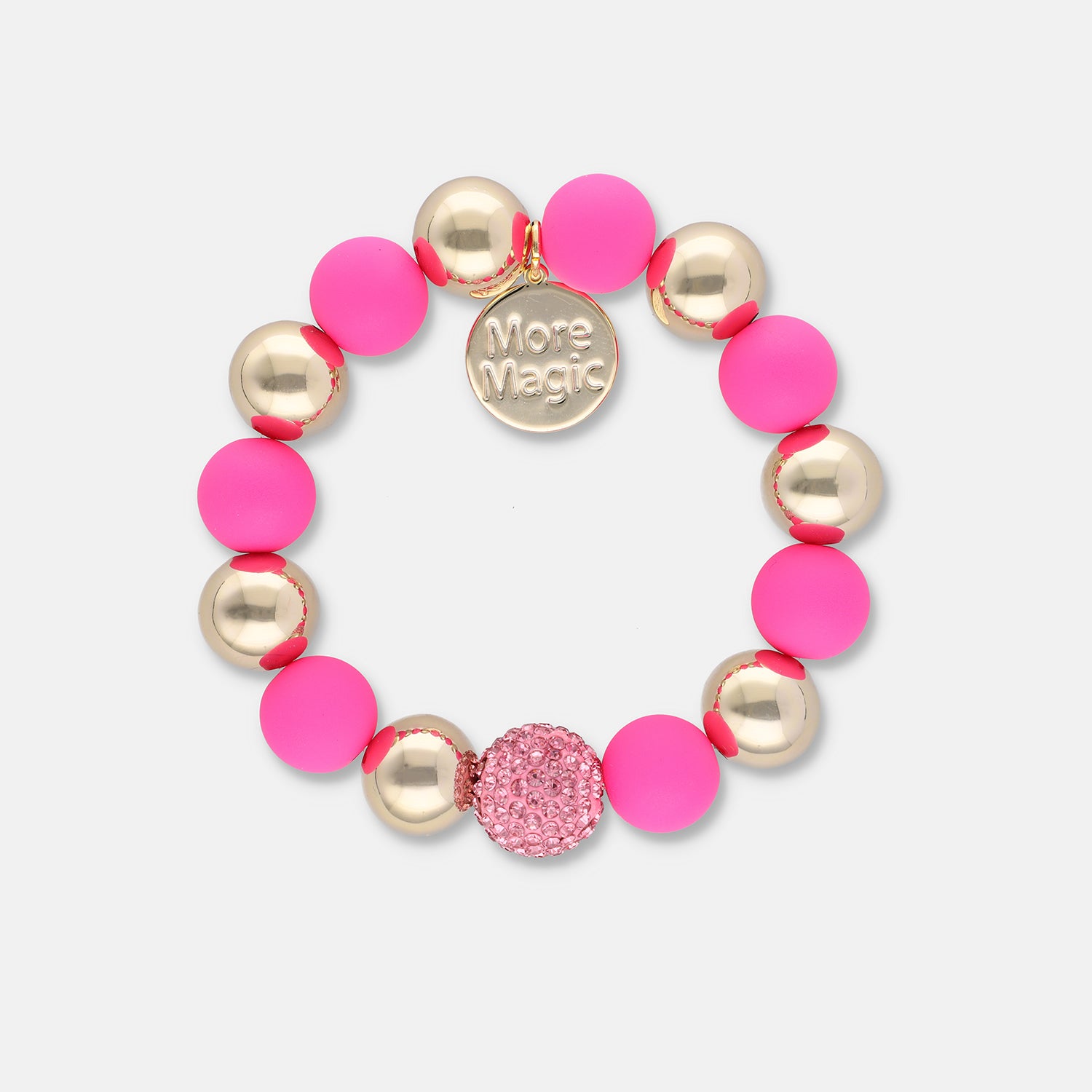 Perlenarmband PoS Pink